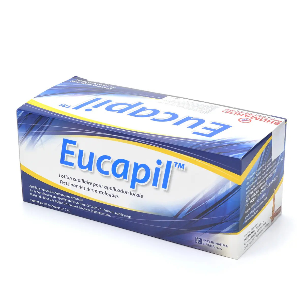 EUCAPIL ЭВКАПИЛ (Лечение облысения), 30 ампул по 2 мл