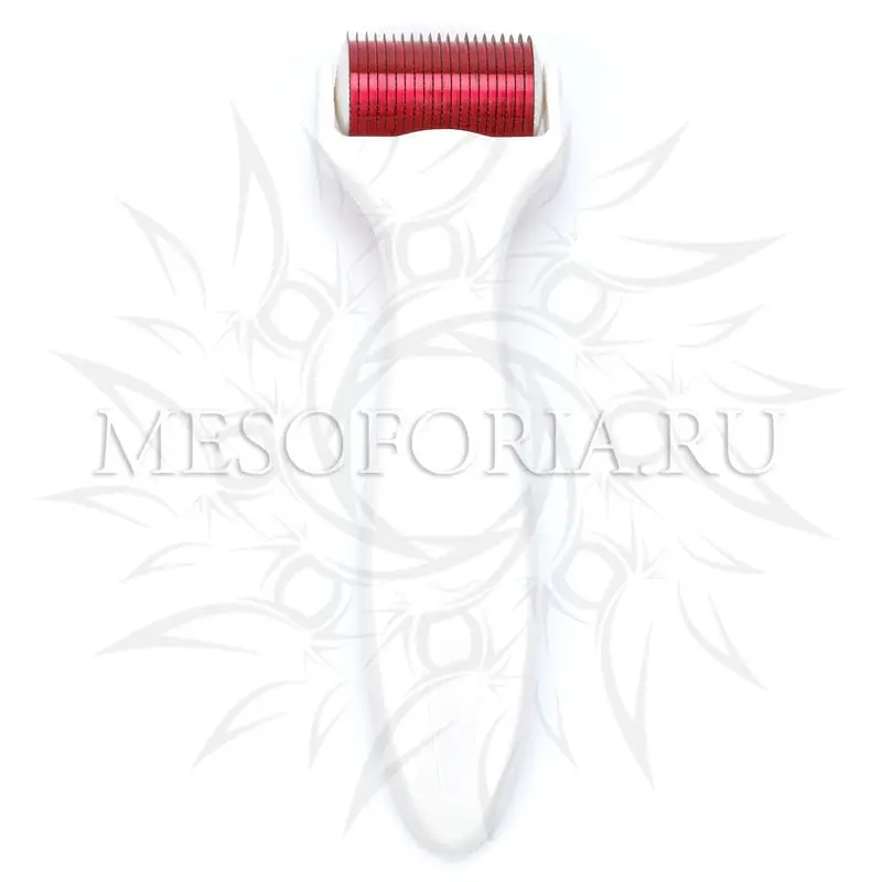 Мезороллер для тела МТ с  титановыми позолоченными иглами, 1080 игл