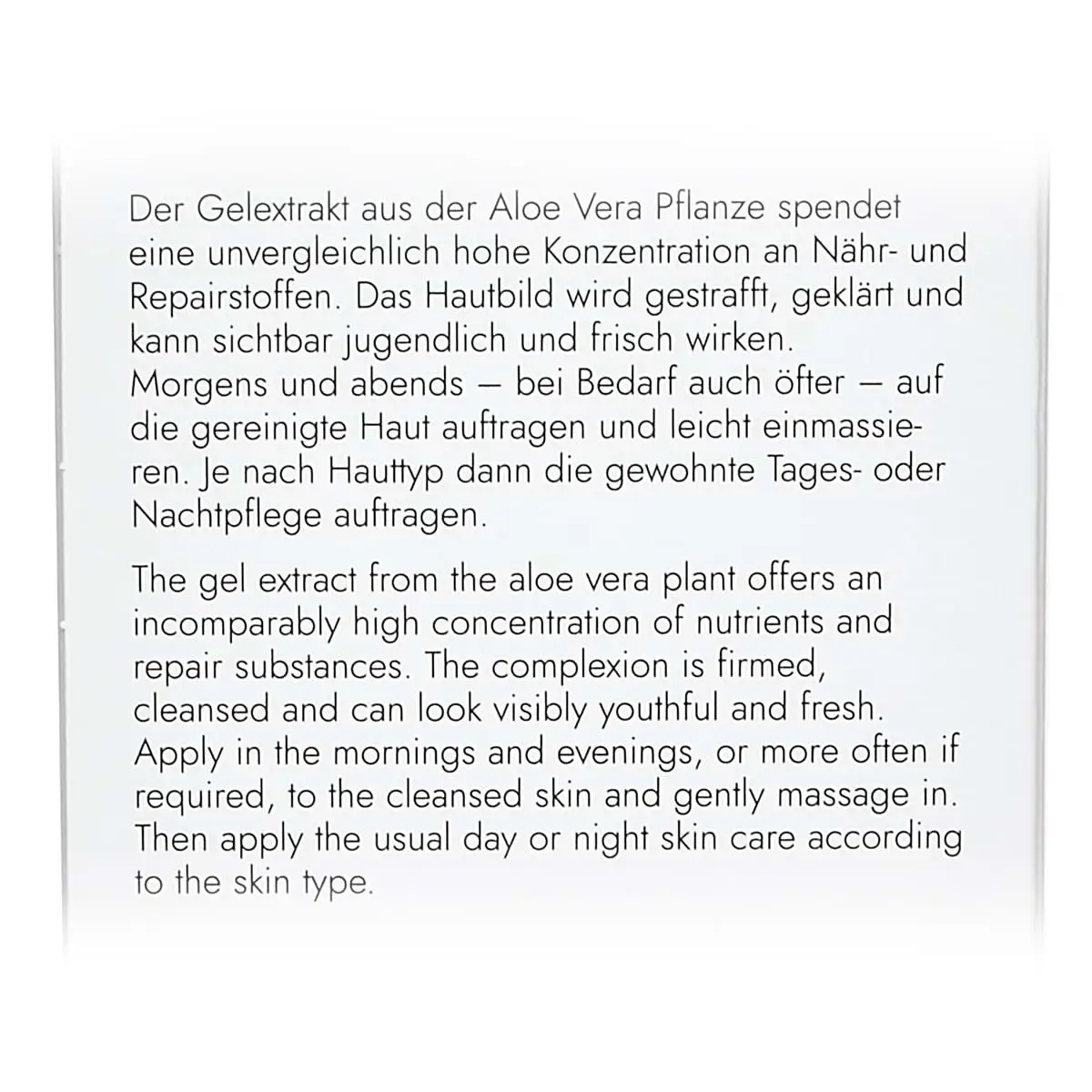 Натуральный гель для лица / Aloe Vera Gel, Skin Natural, Klapp (Клапп) - 50 мл