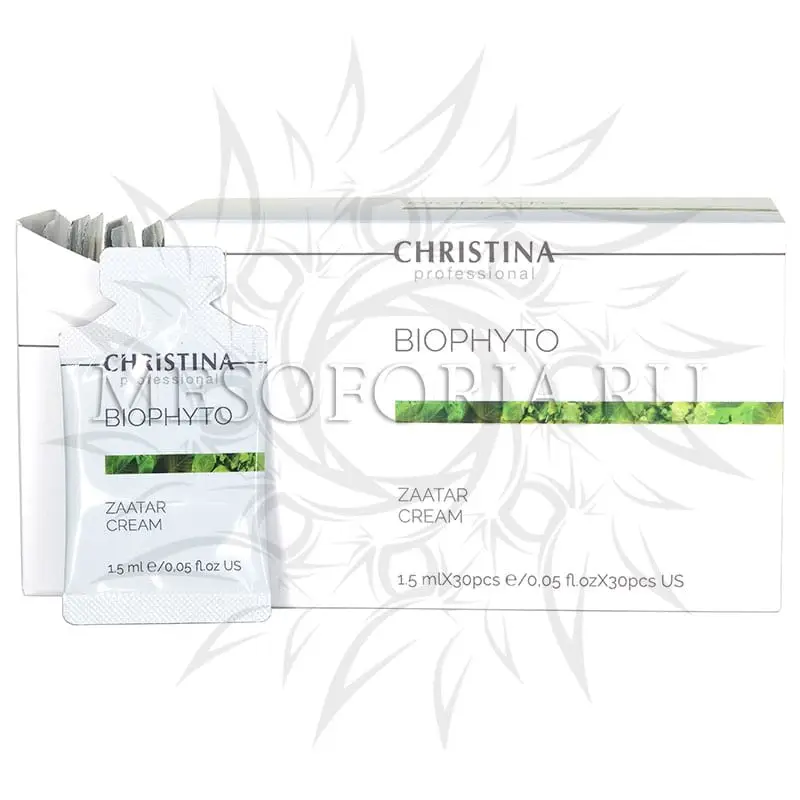 Крем «Заатар» / Zaatar Cream, Bio Phyto, Christina (Кристина) - 1,5 мл х 30 шт Крем «Заатар» / Zaatar Cream, Bio Phyto, Christina (Кристина) - 1,5 мл х 30 шт