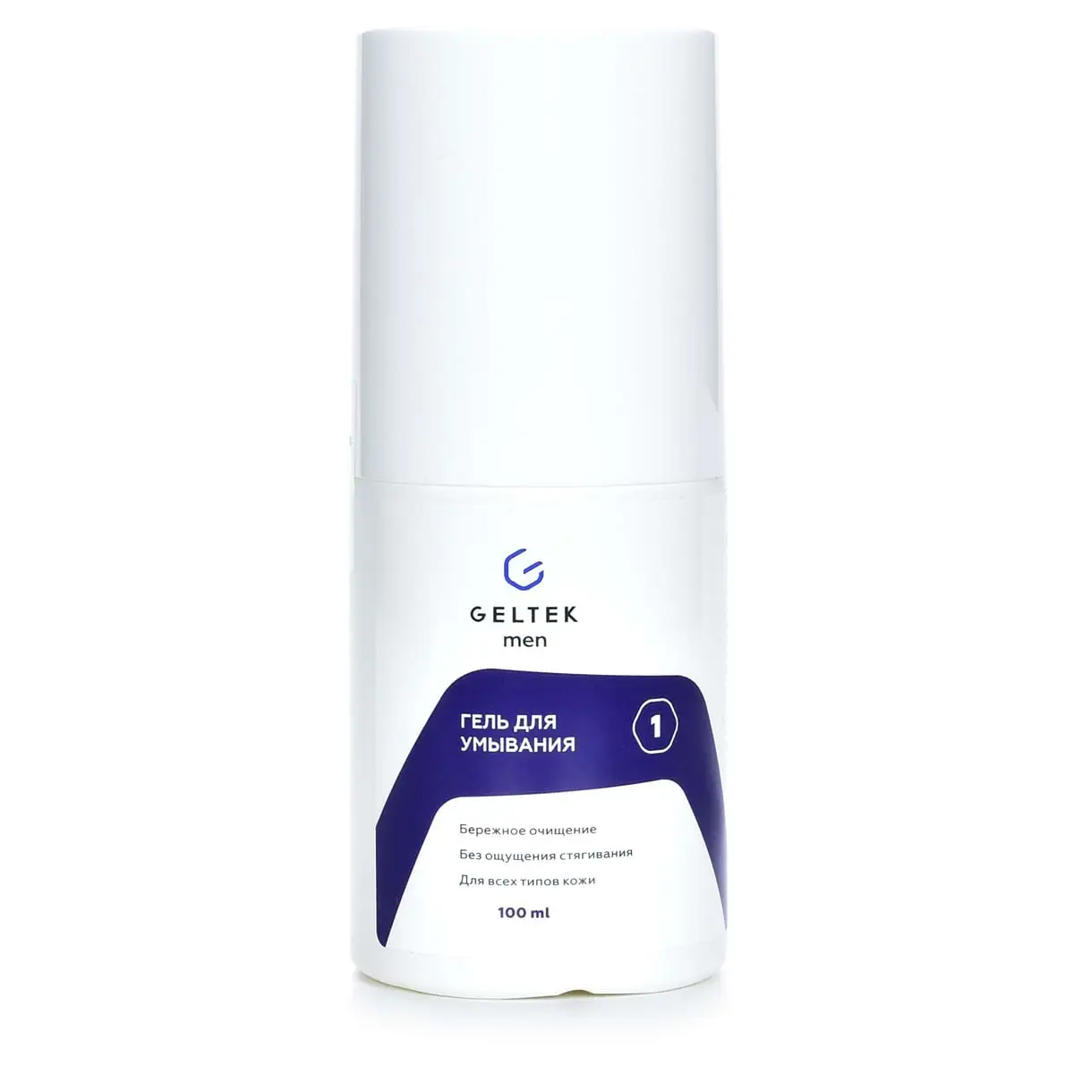 Очищающий мужской гель для умывания Geltek Men (Гельтек) - 100 мл