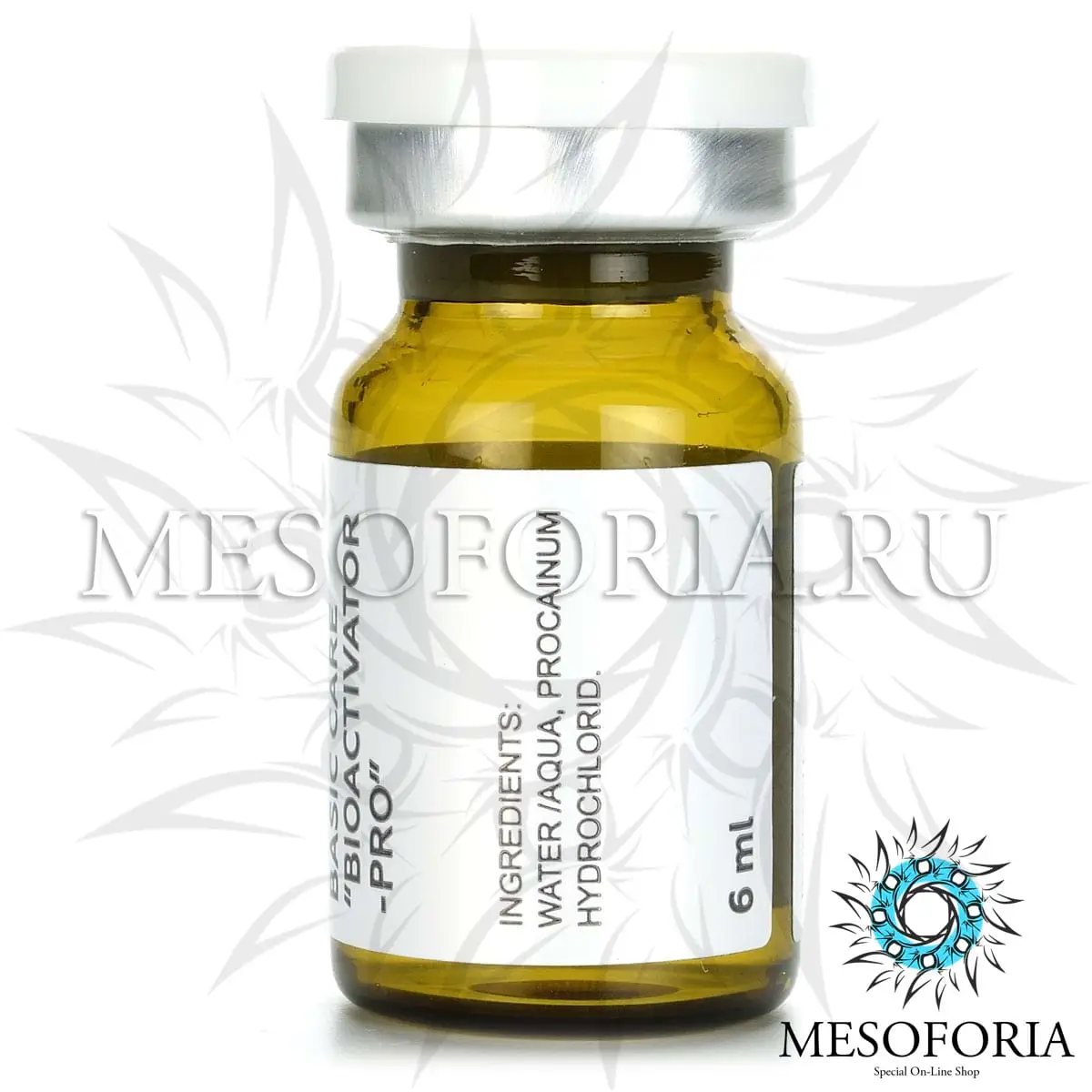 Биоактиватор (прокаин 2%) / «Bioactivator-Pro» Kosmoteros Medical (Космотерос Медикал), 6 мл Биоактиватор (прокаин 2%) / «Bioactivator-Pro» Kosmoteros Medical (Космотерос Медикал), 6 мл