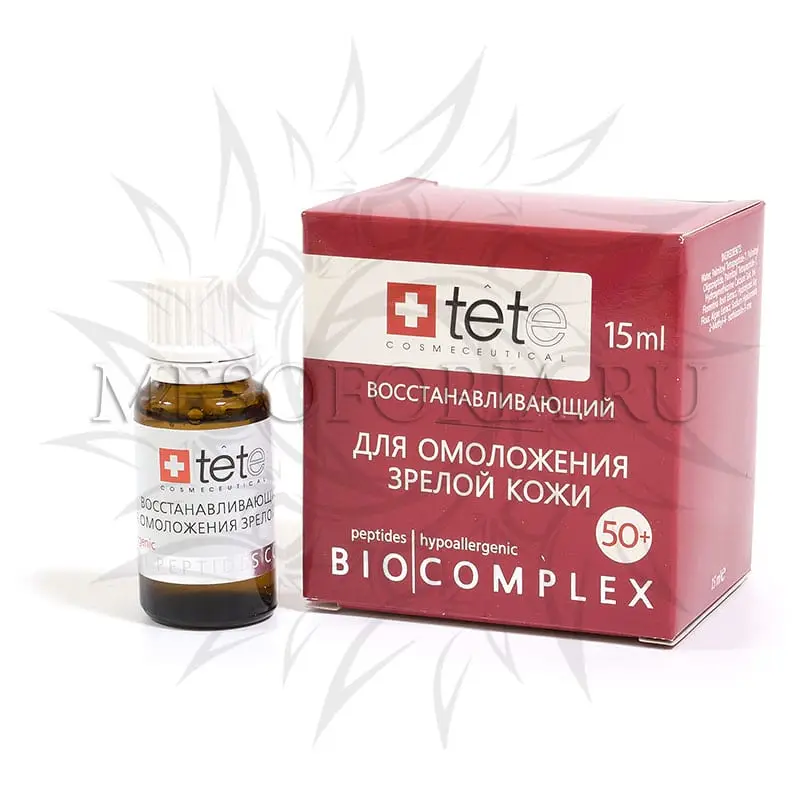 Биокомплекс Tete восстанавливающий для возрастной кожи 50+, 15 мл