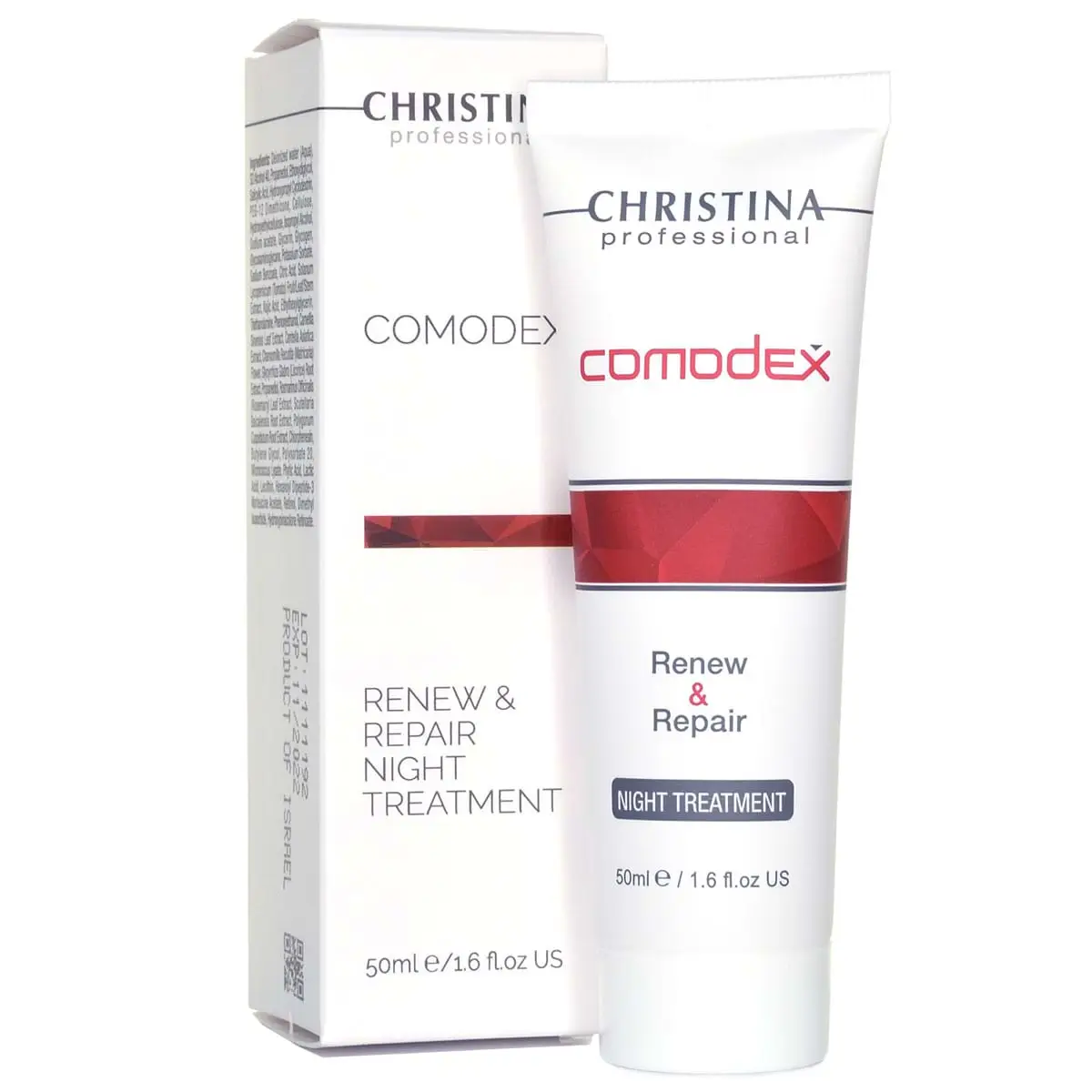 Ночная обновляющая сыворотка-восстановлениe / Renew & Repair Night Treatment, Comodex, Christina (Кристина) - 50 мл