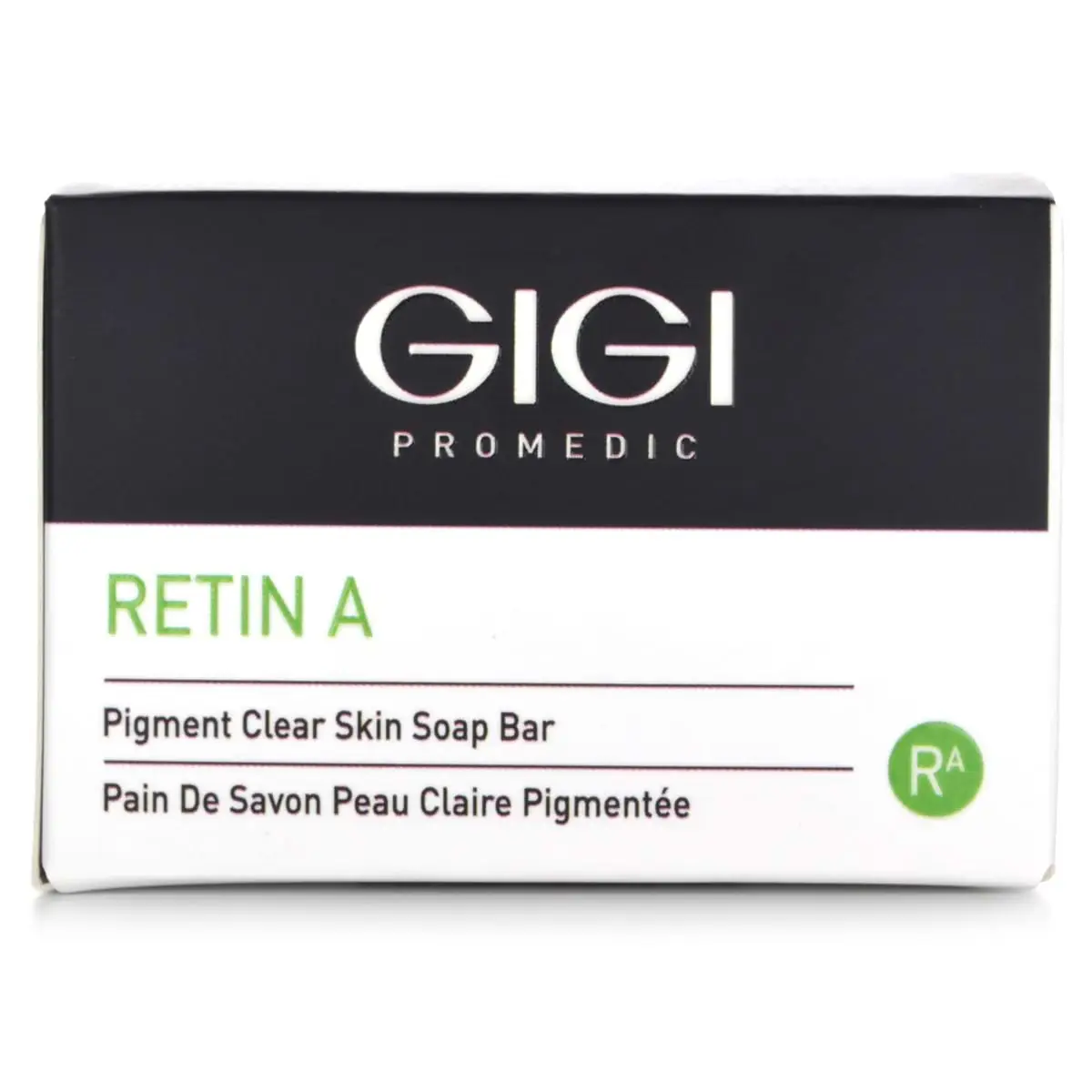 Мыло в банке со спонжем антипигмент / Pigment Soap Bar, Retin A, GiGi (Джи Джи) - 100 гр Мыло в банке со спонжем антипигмент / Pigment Soap Bar, Retin A, GiGi (Джи Джи) - 100 гр