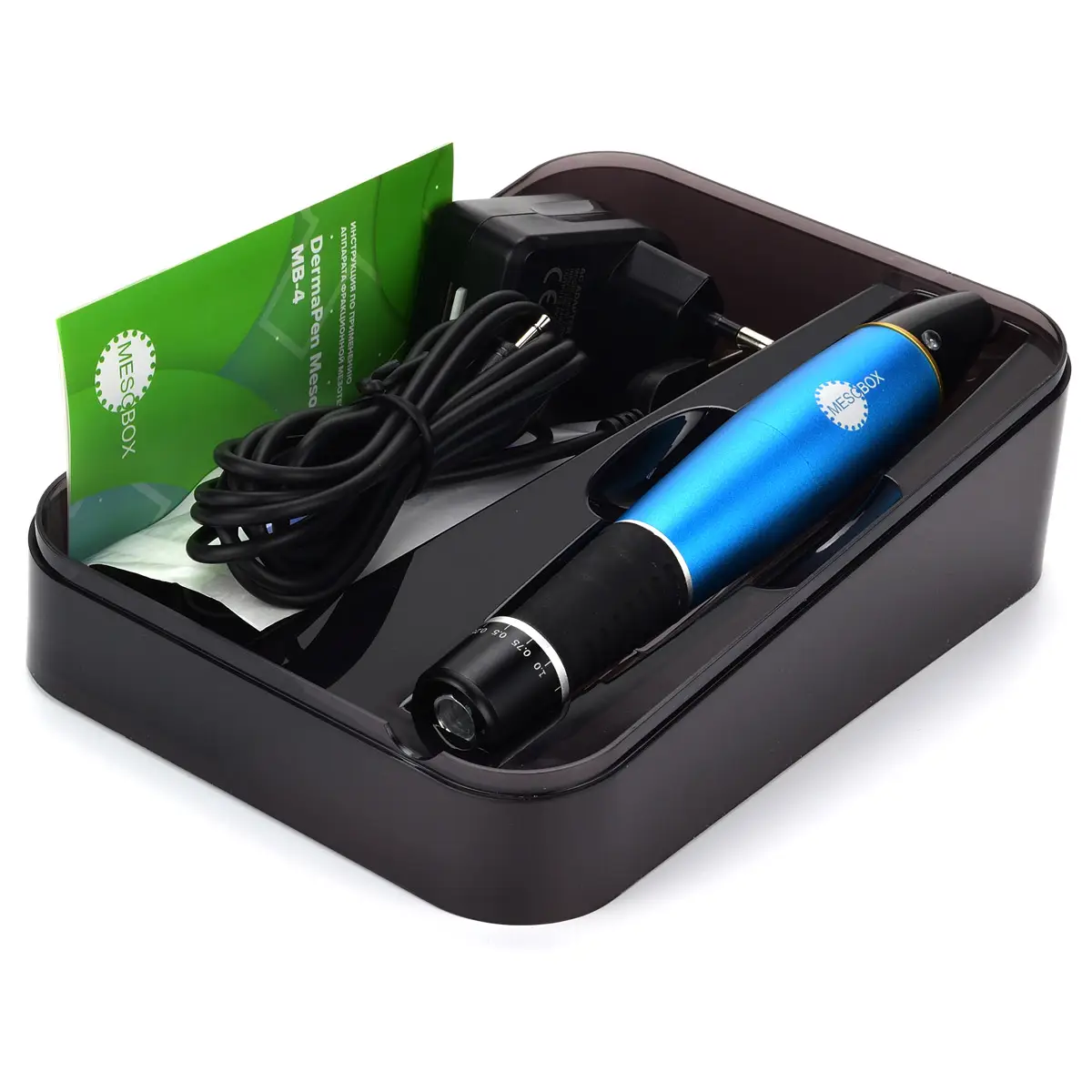 Аппарат фракционной мезотерапии DermaPen (Дермапен) Mesobox MB-4 со встроенным аккумулятором