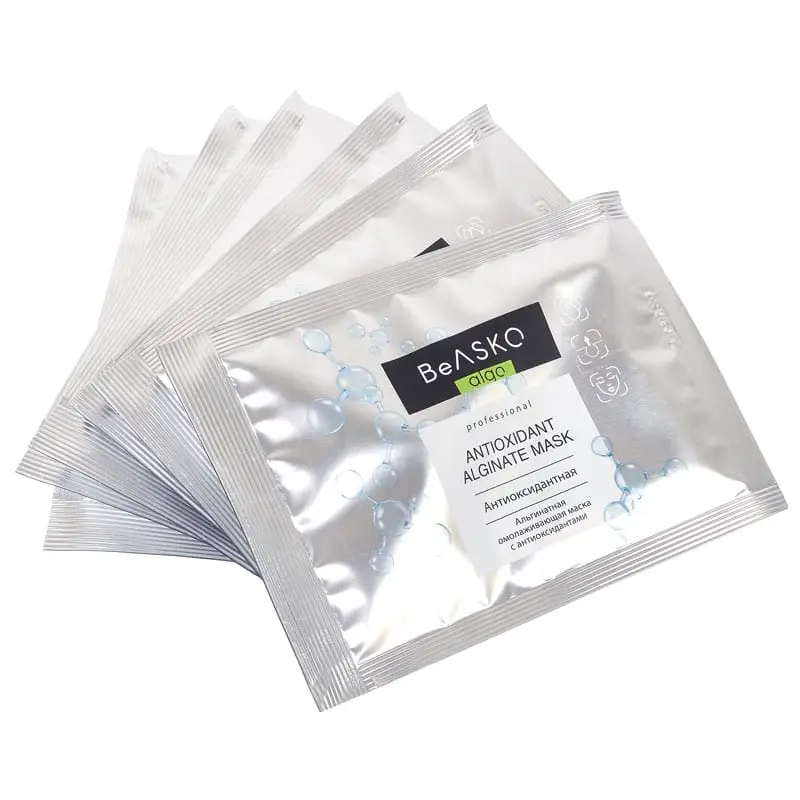 Альгинатная омолаживающая маска с антиоксидантами / Antioxidant Alginate Mask, BeASKO - 6*30 гр Альгинатная омолаживающая маска с антиоксидантами / Antioxidant Alginate Mask, BeASKO - 6*30 гр