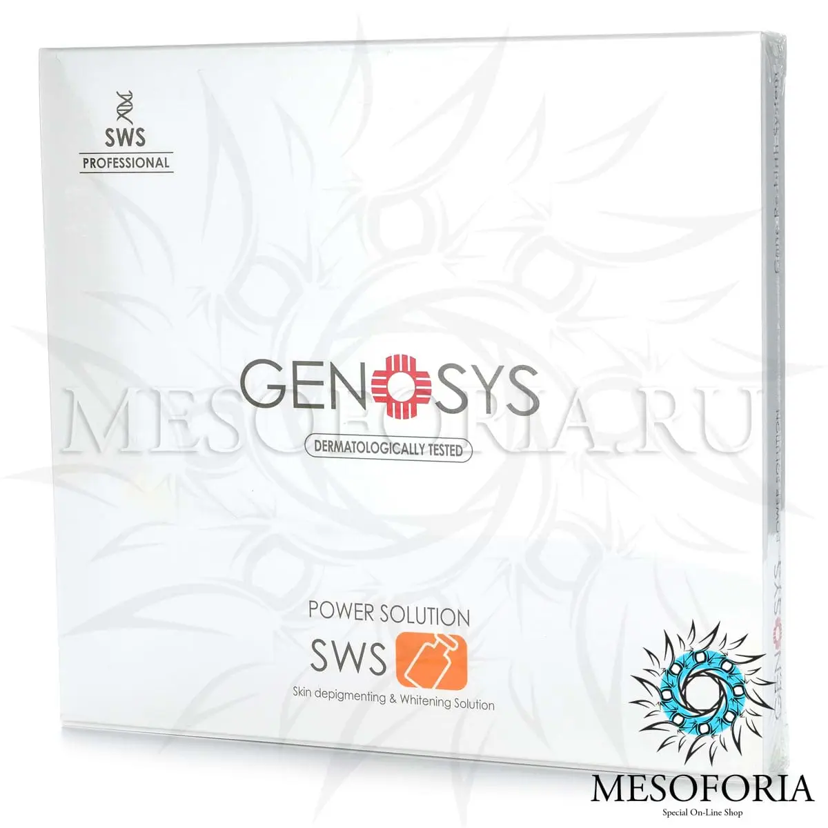 Профессиональная сыворотка для борьбы с пигментацией SWS / SWS Power Solution, Genosys (Генозис) - 2 мл