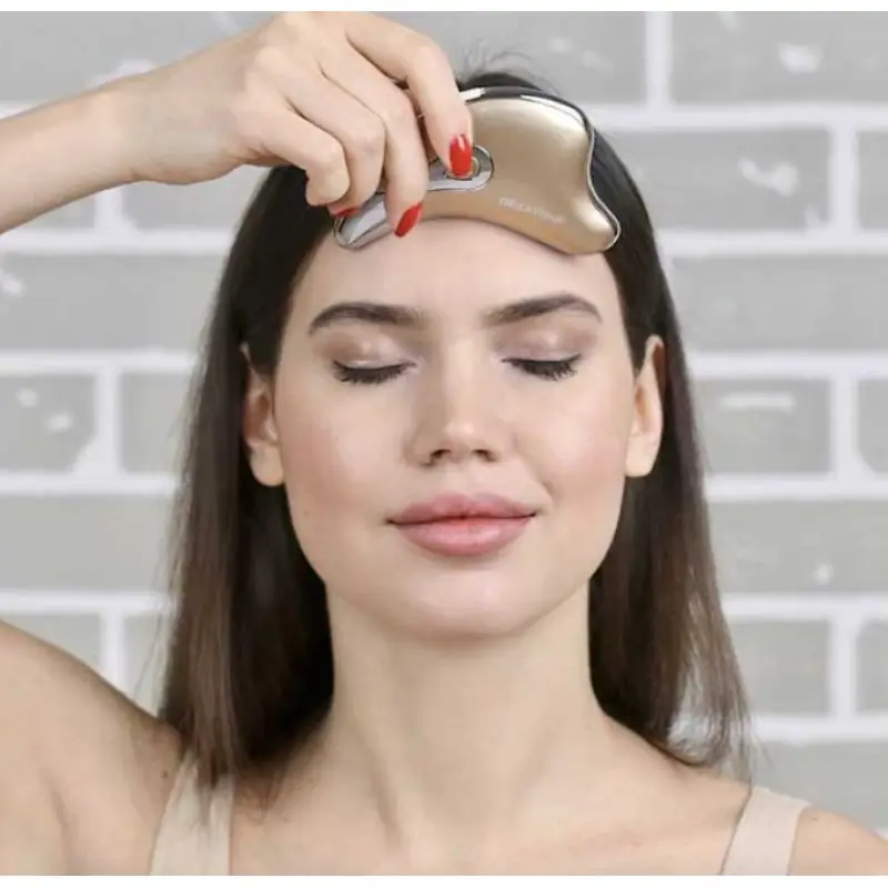 Массажер микротоки для лица + массаж гуаша Gua Sha m911, Gezatone (Гезатон, Жезатон)