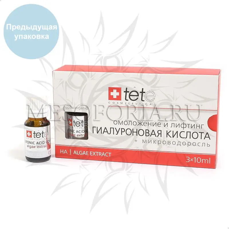 Гиалуроновая кислота + микроводоросль Tete, 30 мл