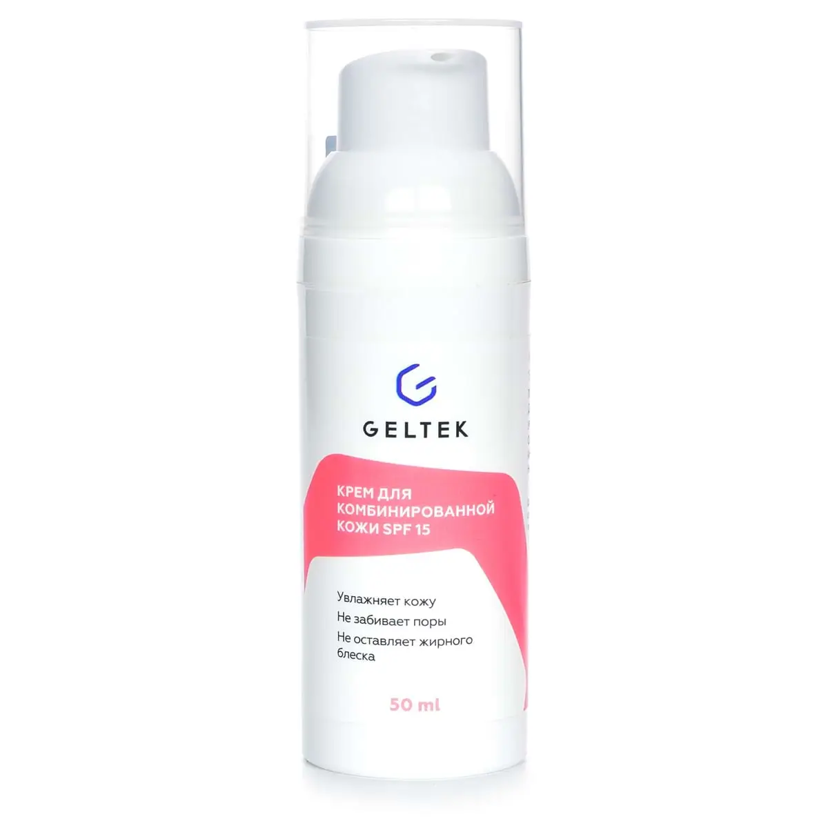 Крем для комбинированной кожи SPF 15 Geltek (Гельтек)