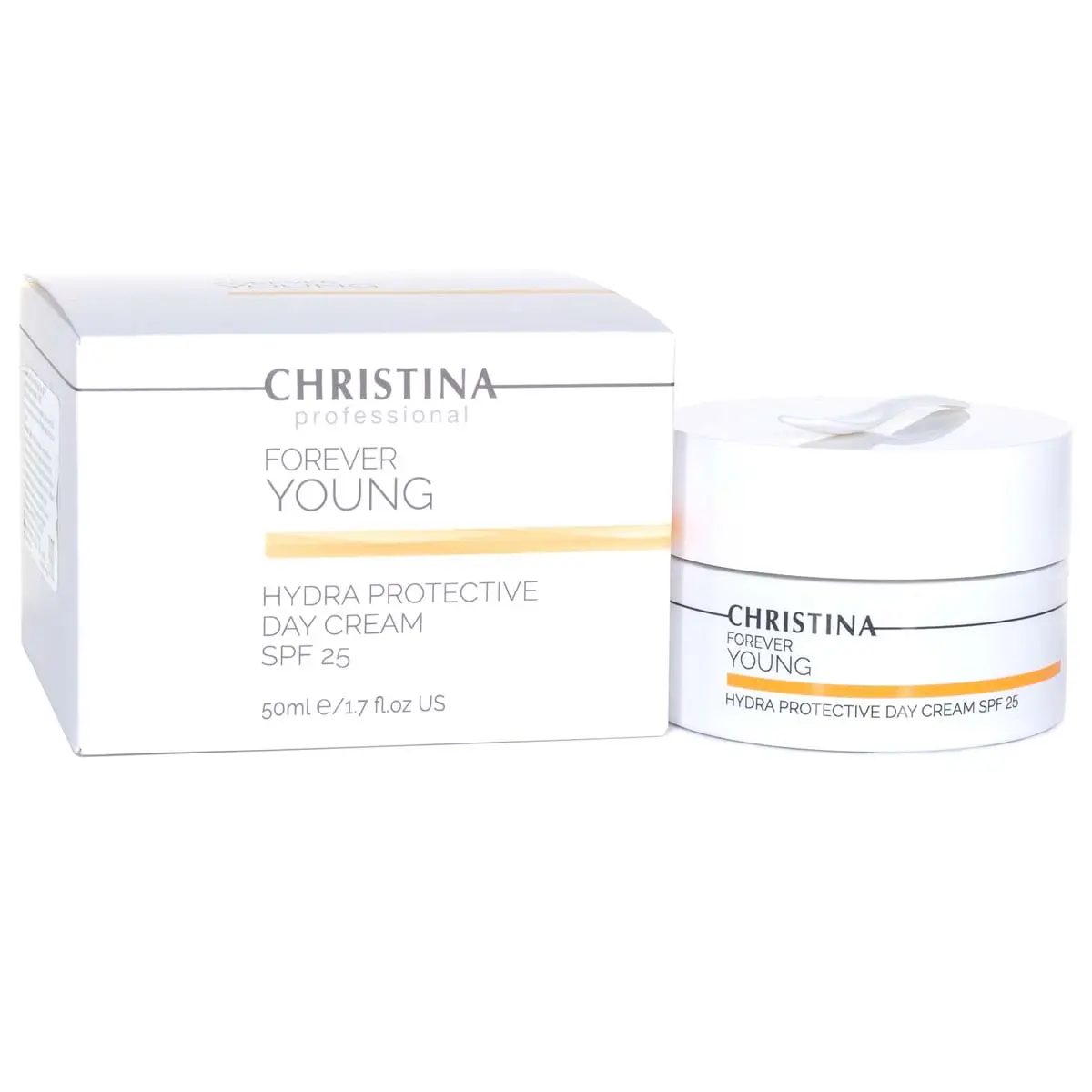 Дневной гидрозащитный крем СПФ 25 / Hydra-Protective Day Cream SPF 25, Forever Young, Christina (Кристина) - 50 мл Дневной гидрозащитный крем СПФ 25 / Hydra-Protective Day Cream SPF 25, Forever Young, Christina (Кристина) - 50 мл