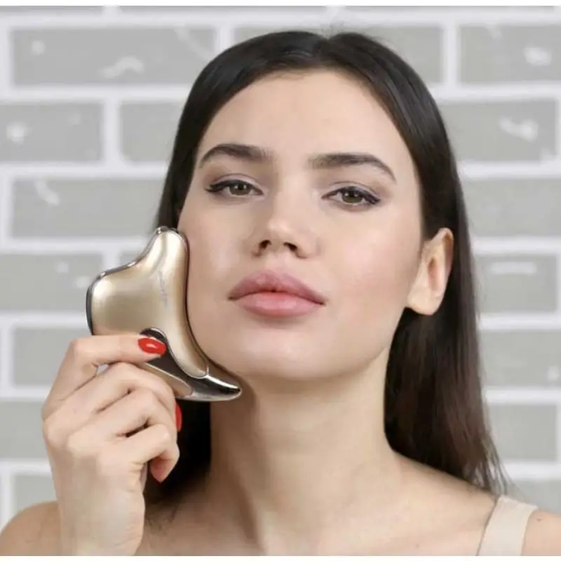Массажер микротоки для лица + массаж гуаша Gua Sha m911, Gezatone (Гезатон, Жезатон)