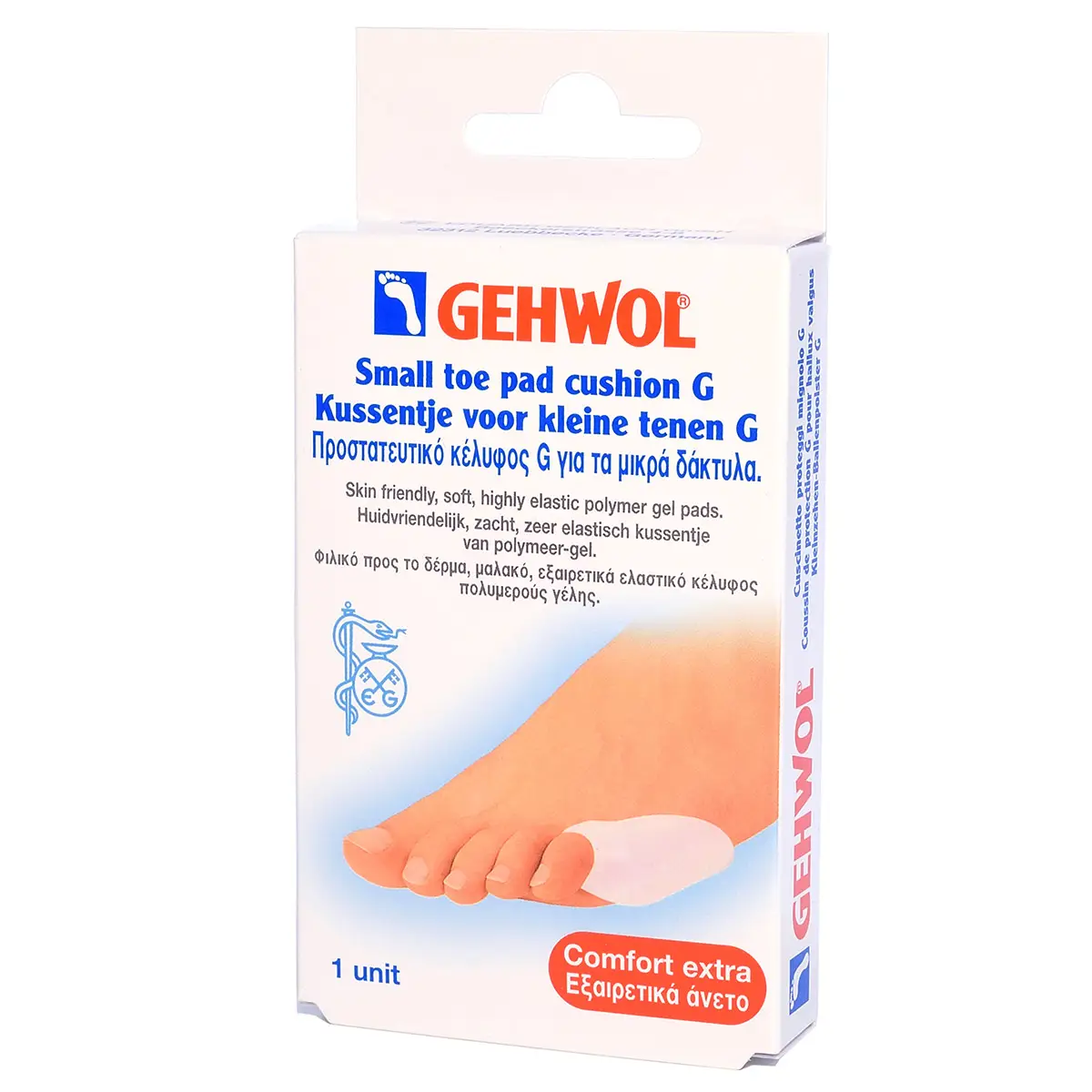 Накладка на мизинец G / Small Toe Pad Cushion G, Gehwol (Геволь), 1 шт Накладка на мизинец G / Small Toe Pad Cushion G, Gehwol (Геволь), 1 шт