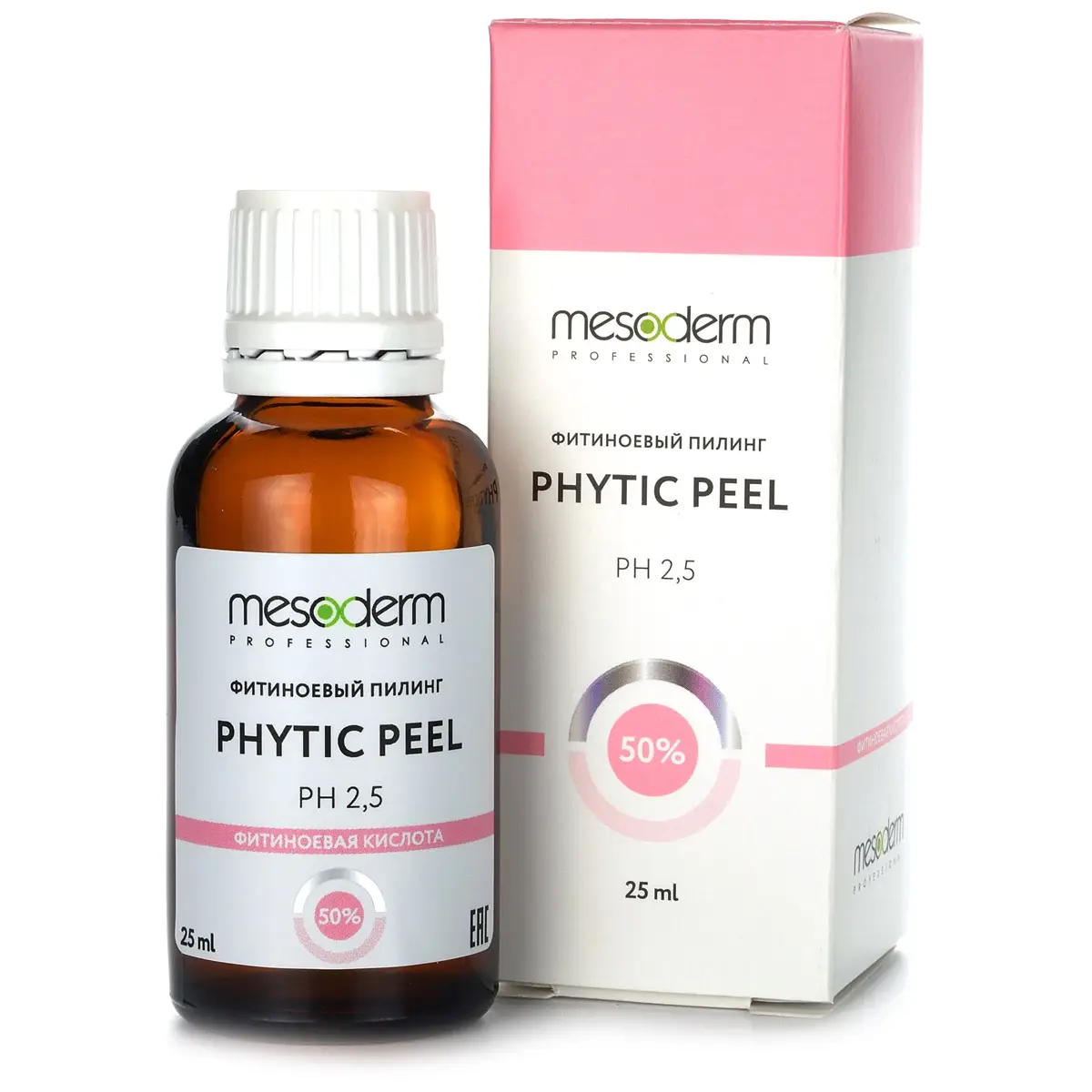 Фитиновый пилинг с РНА комплексом и лимонной кислотой / Phytic Peel 50%, Mesoderm (Мезодерм), 25 мл