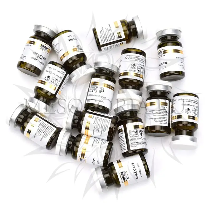 Комплекс мезококтейлей для лифтинга кожи лица и области глаз