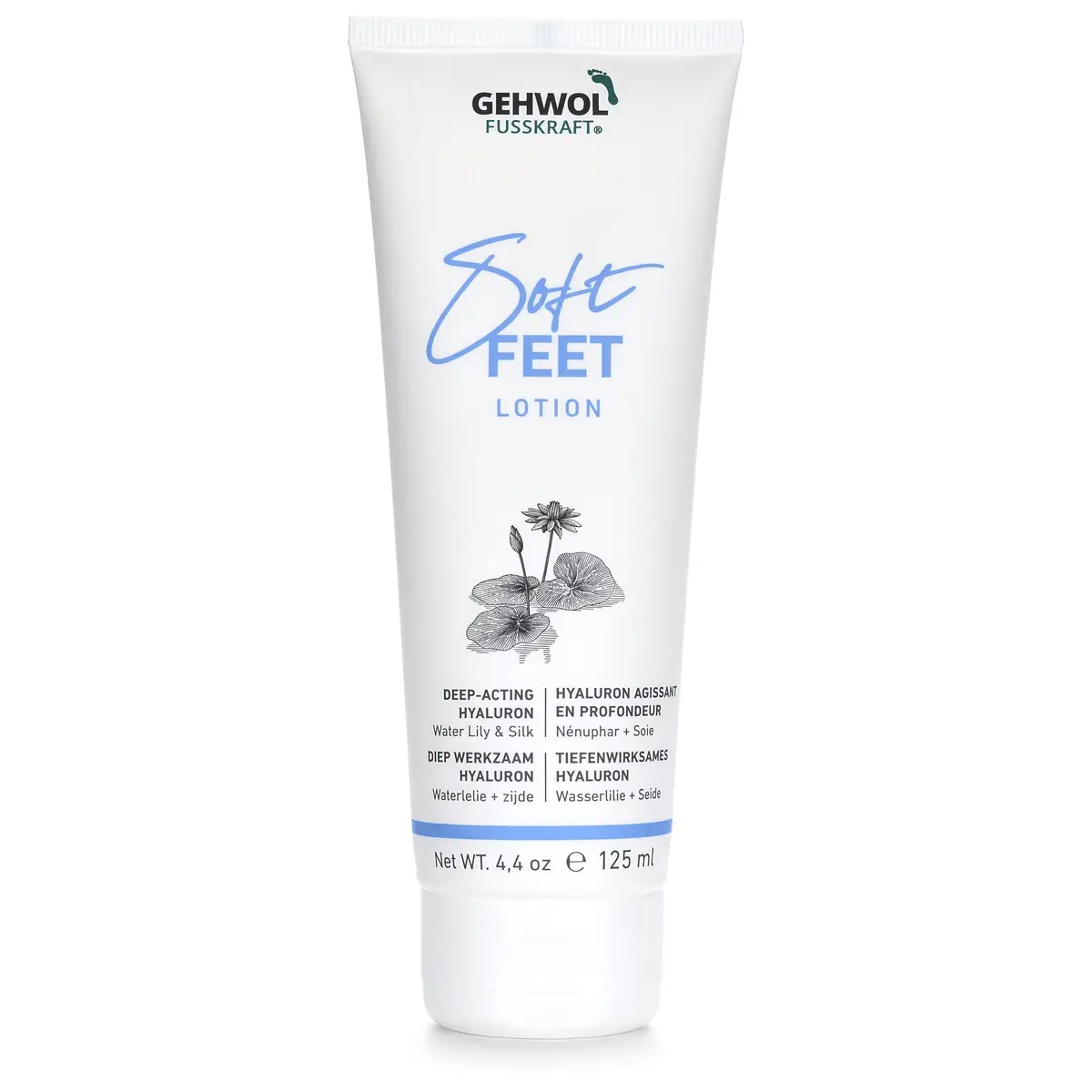 Лосьон «Водяная лилия и шелк» / Fusskraft Soft Feet Lotion, Gehwol (Геволь), 125 мл