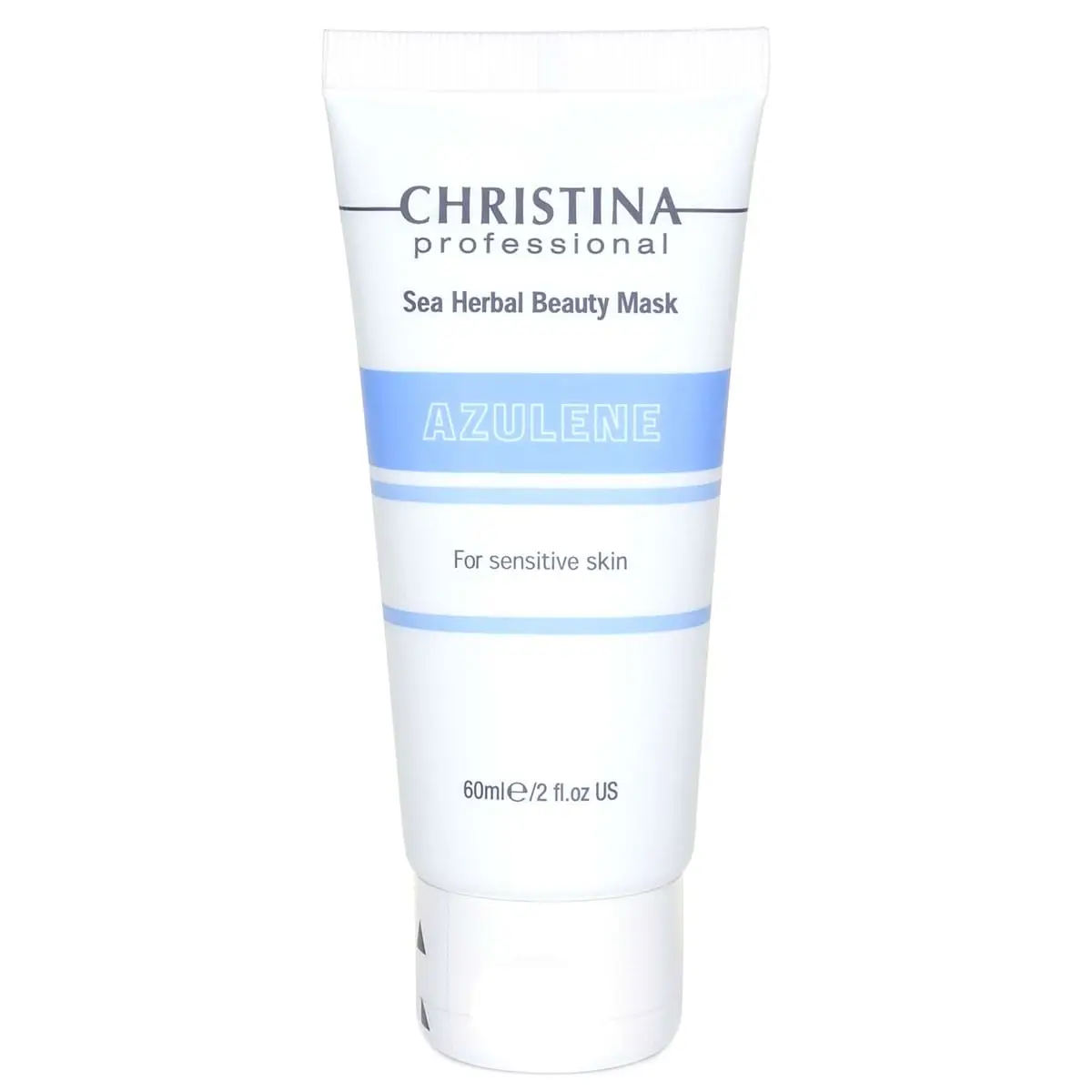 Маска красоты на основе морских трав для чувствительной кожи «Азулен» / Sea Herbal Beauty Mask Azulene For Sensitive Skin, Christina (Кристина) - 60 мл