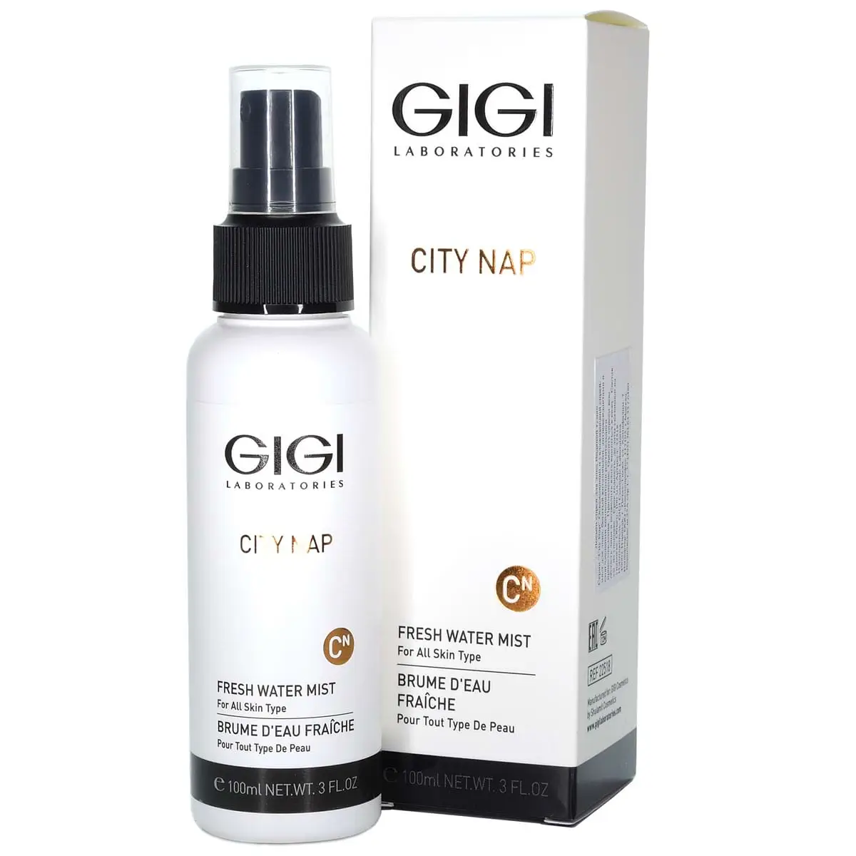 Лосьон спрей для лица «Водяной туман» / Fresh Water Mist, City NAP, GiGi (Джи Джи) - 100 мл