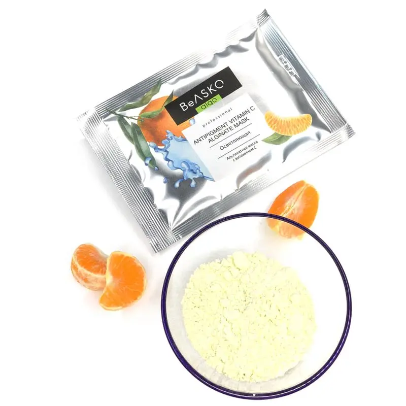 Альгинатная маска осветляющая с витамином С / Antipigment Vitamin C Alginate Mask, BeASKO - 30 гр Альгинатная маска осветляющая с витамином С / Antipigment Vitamin C Alginate Mask, BeASKO - 30 гр