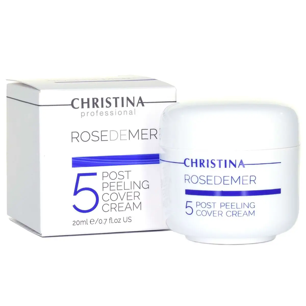 Постпилинговый защитный крем (шаг 5) / Post Peeling Cover Cream, Rose de Mer, Christina (Кристина) - 20 мл Постпилинговый защитный крем (шаг 5) / Post Peeling Cover Cream, Rose de Mer, Christina (Кристина) - 20 мл