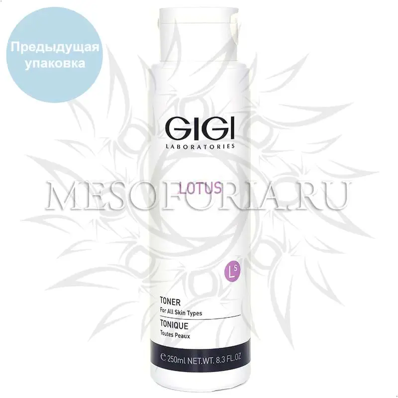 Тоник для всех типов кожи / Toner, Lotus Beauty, GiGi (Джи Джи) - 250 мл