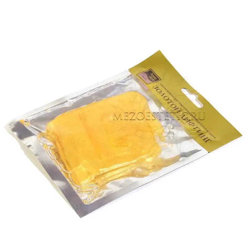 Коллагеновая гидрогелевая маска с "биозолотом"  Beauty Style