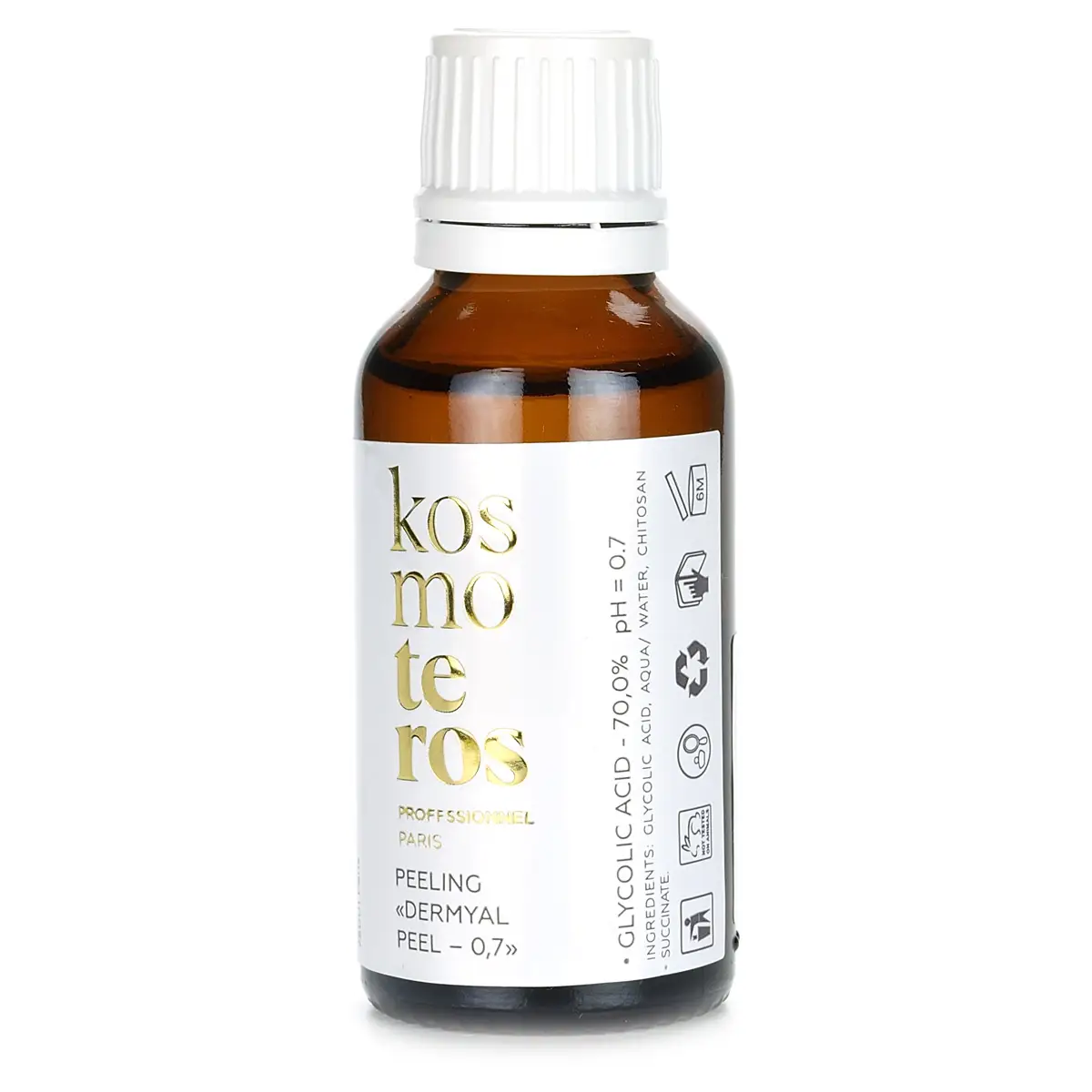 Гликолевый пилинг 70% / Peeling Chimique Glycolic Acid - 70% (pH - 0,7) Kosmoteros (Космотерос), 30 мл