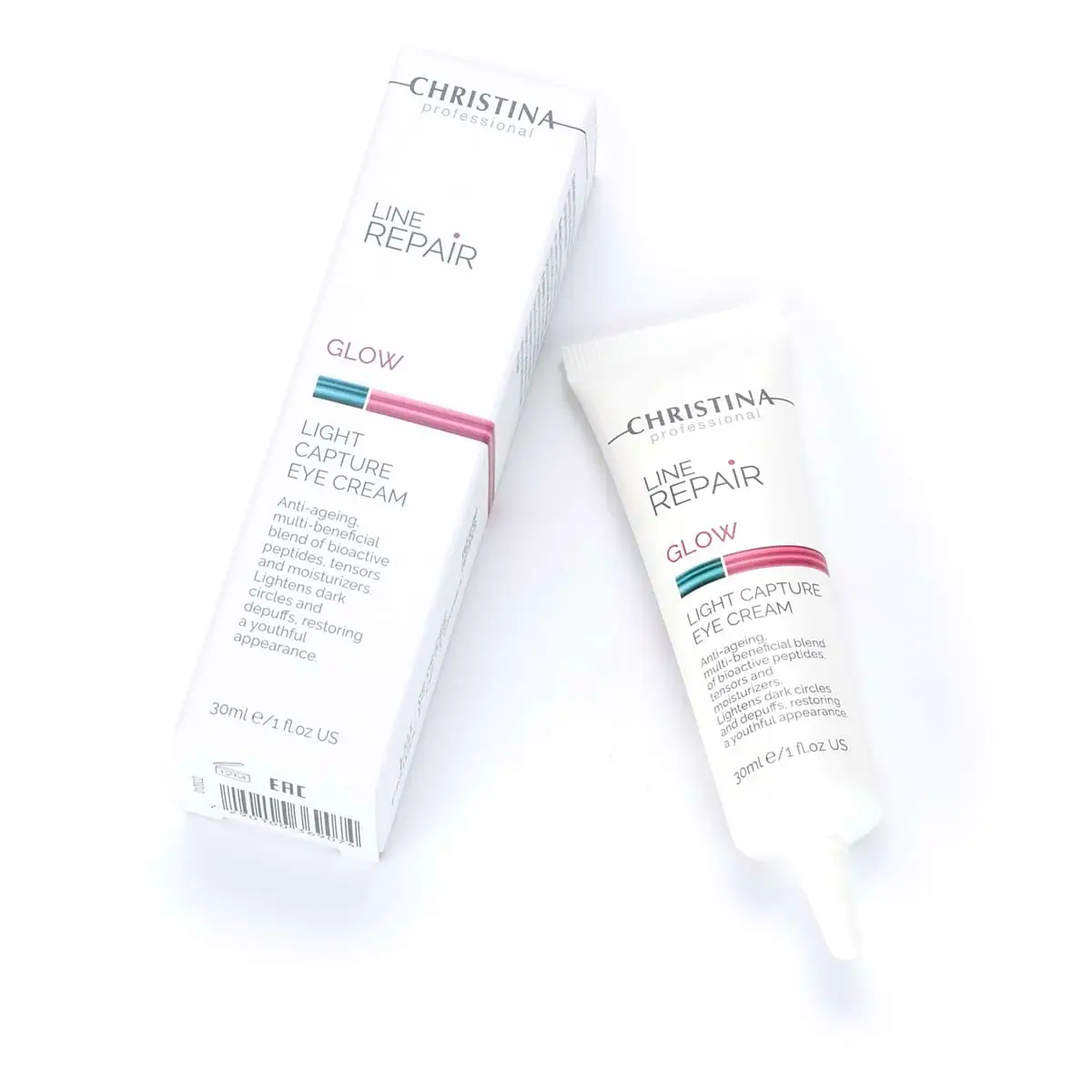 Крем для кожи вокруг глаз «Сияющий взгляд» / Glow Light Capture Eye Cream, Line Repair, Christina (Кристина) - 30 мл