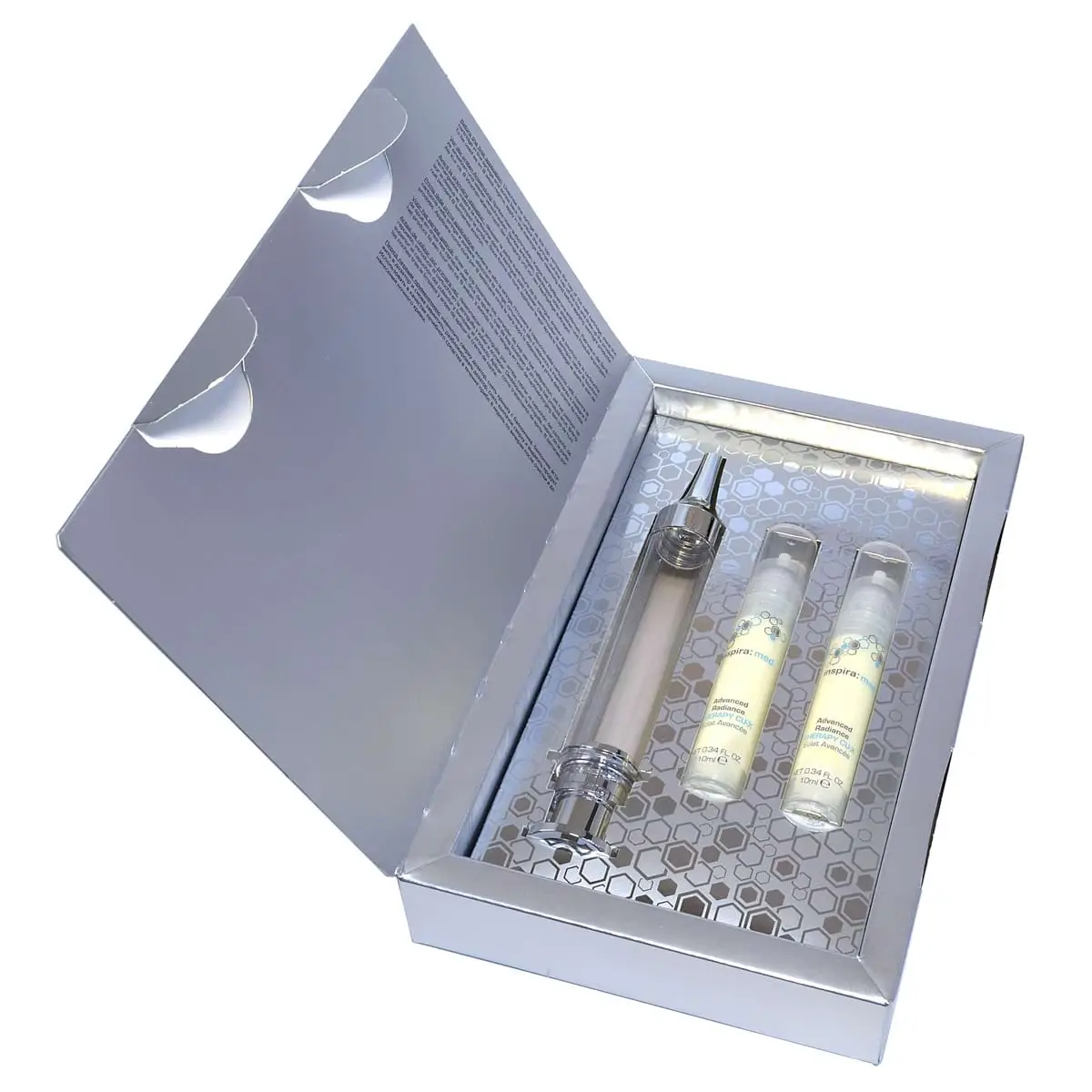 Омолаживающая сыворотка с пептидами меди и витамином С / Advanced Radiance Therapy CU-X, Inspira Med, Janssen Cosmetics (Янсен косметика), 2 x 10 мл Омолаживающая сыворотка с пептидами меди и витамином С / Advanced Radiance Therapy CU-X, Inspira Med, Janssen Cosmetics (Янсен косметика), 2 x 10 мл