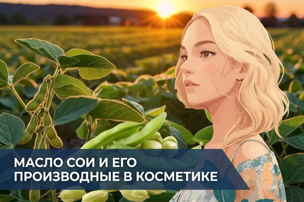 Масло сои в косметике: свойства, польза и производные Glycine Soja Oil