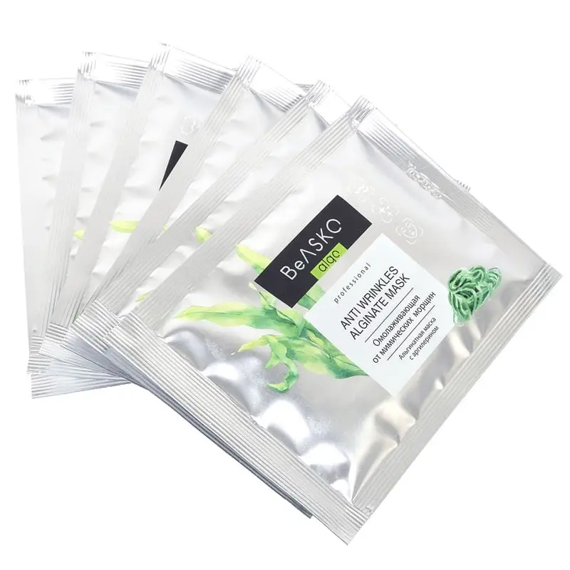 Альгинатная омолаживающая маска от мимических морщин с аргилерином / Anti Wrinkles Alginate Mask, BeASKO - 6*30 гр