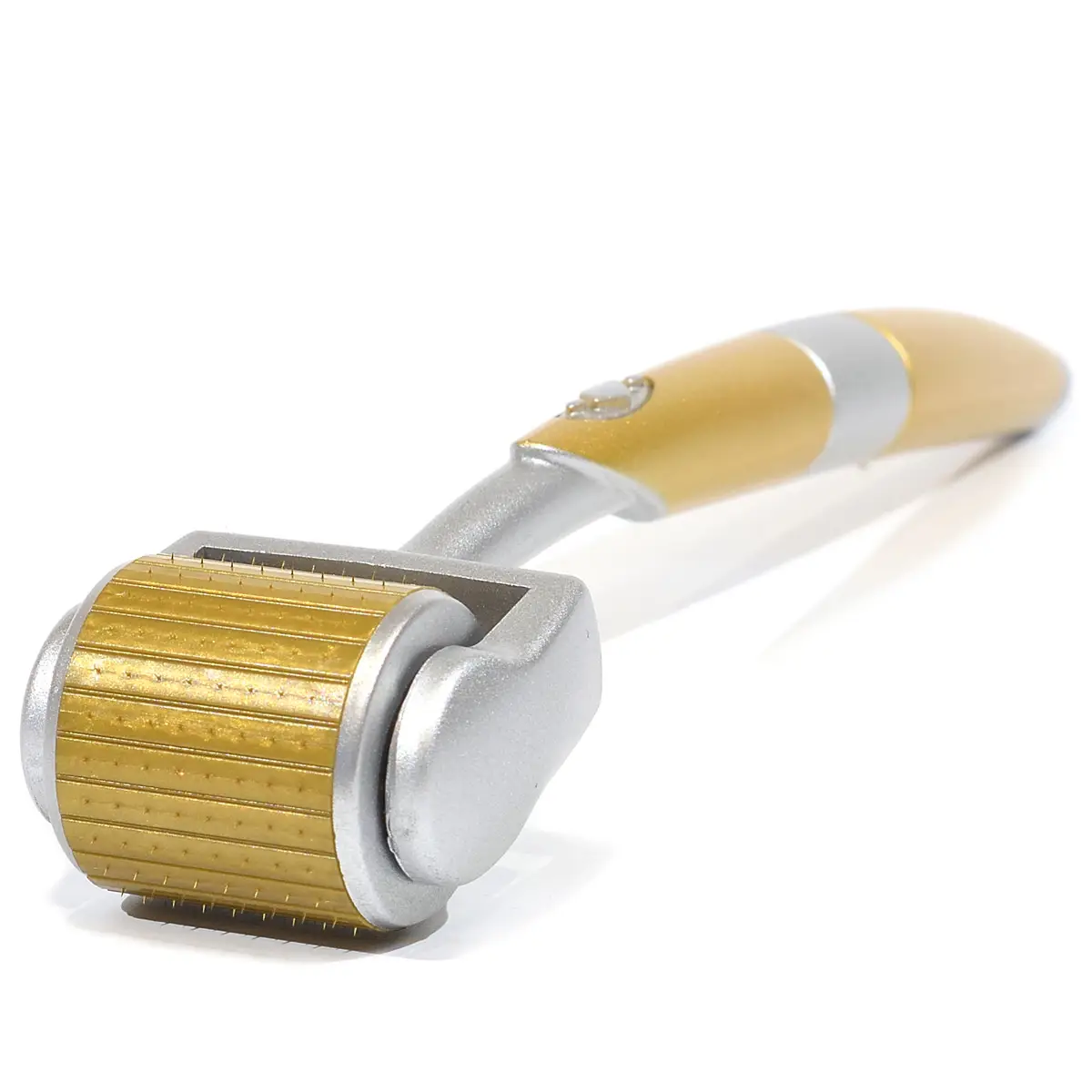 Мезороллер ZGTS  для лица и тела с титановыми позолоченными микроиглами, 192 иглы Мезороллер ZGTS  для лица и тела с титановыми позолоченными микроиглами, 192 иглы