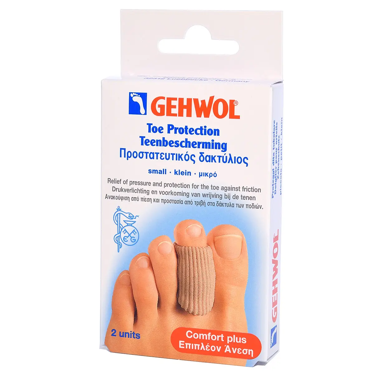 Защитное гель-кольцо, маленькое / Toe Protection, Gehwol (Геволь), 2 шт Защитное гель-кольцо, маленькое / Toe Protection, Gehwol (Геволь), 2 шт