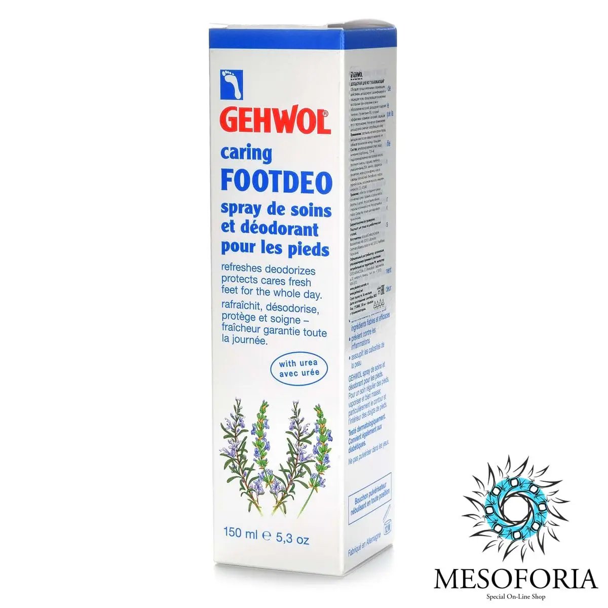 Дезодорант для ног / Caring Footdeo, Gehwol (Геволь), 150 мл Дезодорант для ног / Caring Footdeo, Gehwol (Геволь), 150 мл
