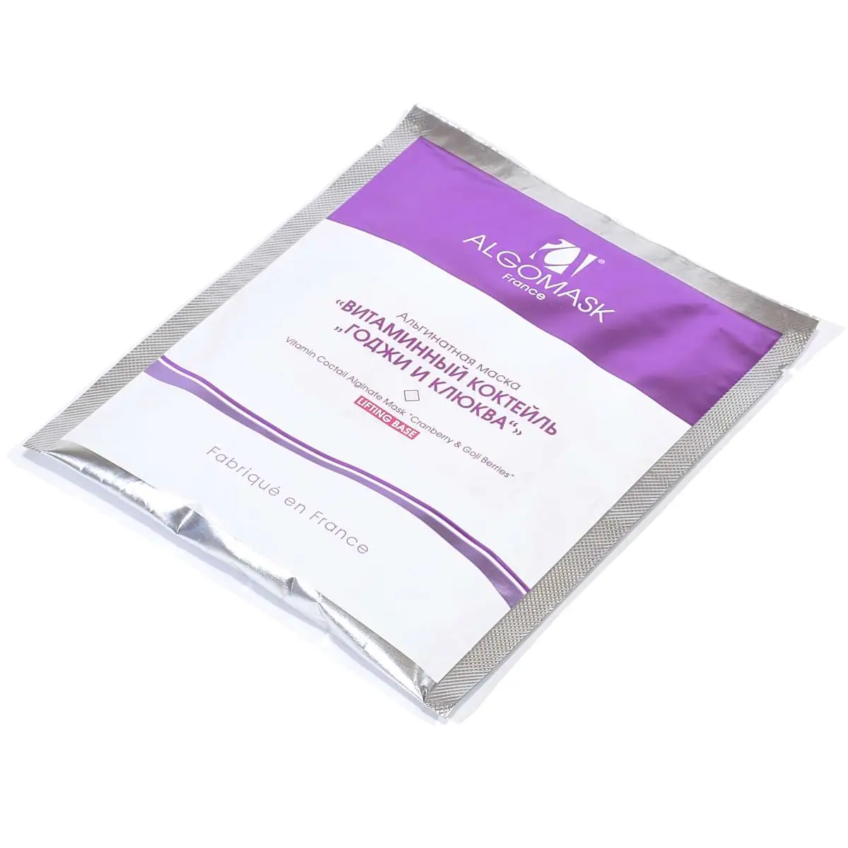 Альгинатная маска Витаминный коктейль Годжи и Клюква, Algomask, 25 гр