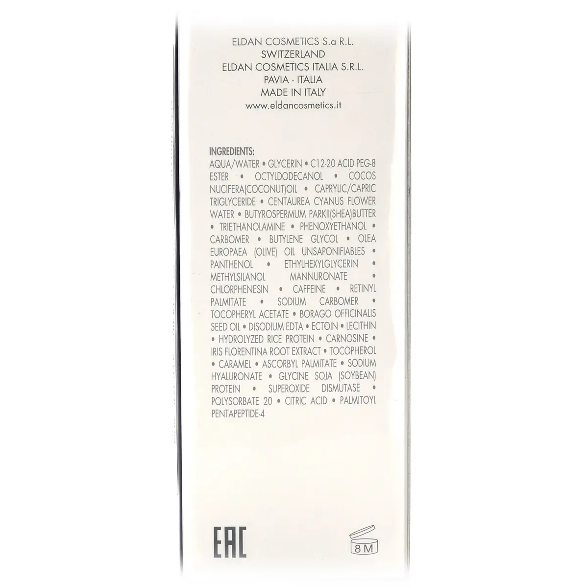 Крем для глазного контура ECTA 40+ / ECTA Treatment Eye Contour Cream, Premium, Eldan Cosmetics (Элдан косметика), 30 мл Крем для глазного контура ECTA 40+ / ECTA Treatment Eye Contour Cream, Premium, Eldan Cosmetics (Элдан косметика), 30 мл