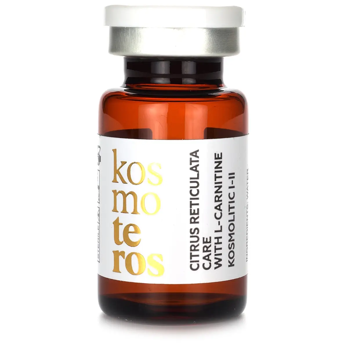 Концентрат (целлюлит) с экстрактом мандарина и L-карнитином KOSMOLITIC l-ll для лечения целлюлита 1-2 стадии для мезороллеров, Kosmoteros (Космотерос), 8 мл