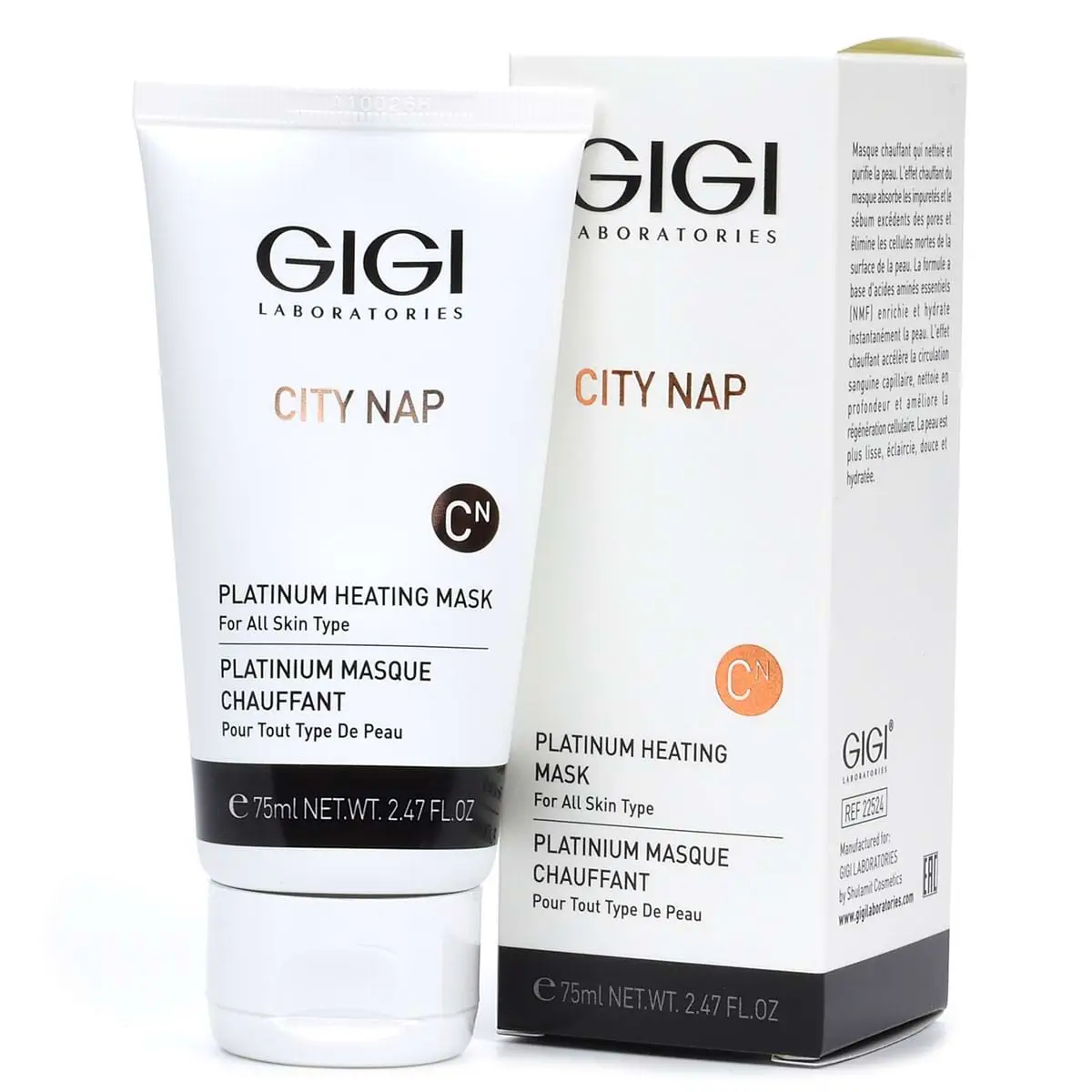 Платиновая маска / Platinum Heating Mask, City NAP, GiGi (Джи Джи) - 75 мл