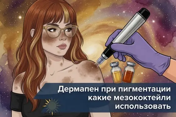 Дермапен при пигментации: какие мезококтейли использовать