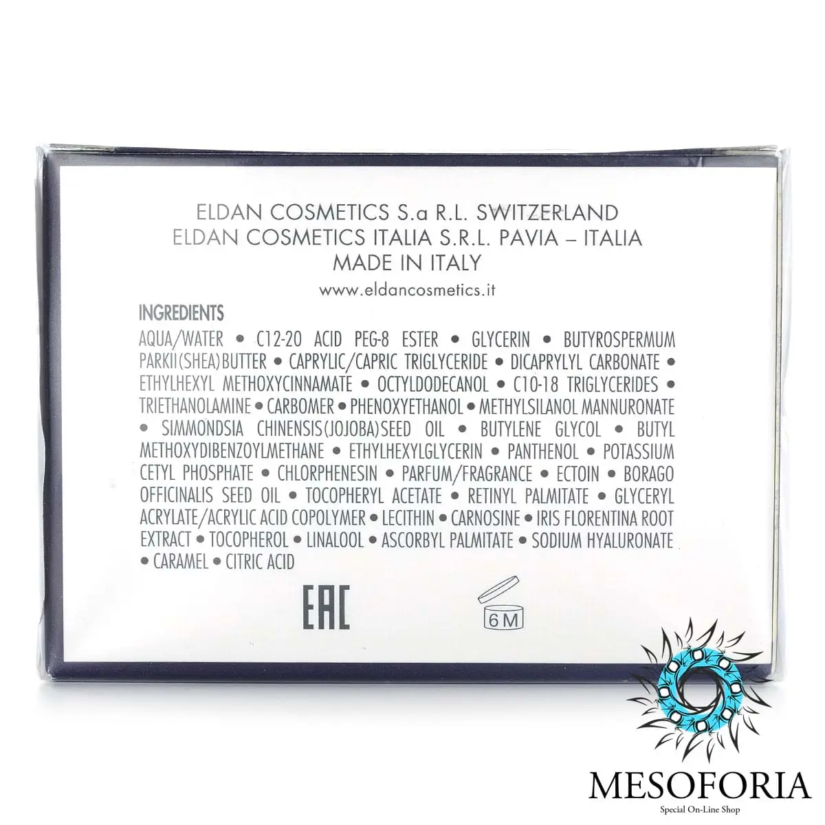 Интенсивный крем ECTA 40+ / ECTA Solution Total Retexturizing Cream, Premium, Eldan Cosmetics (Элдан косметика), 50 мл Интенсивный крем ECTA 40+ / ECTA Solution Total Retexturizing Cream, Premium, Eldan Cosmetics (Элдан косметика), 50 мл