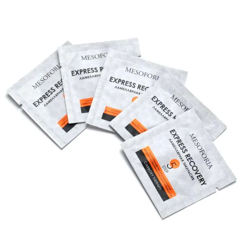 Express Recovery / Ламеллярная эмульсия с D-пантенолом, гиалуроновой кислотой, бисабололом, маслом Жожоба и молочной кислотой, Mesoforia (Мезофория) - 5 х 2 мл Express Recovery / Ламеллярная эмульсия с D-пантенолом, гиалуроновой кислотой, бисабололом, маслом Жожоба и молочной кислотой, Mesoforia (Мезофория) - 5 х 2 мл