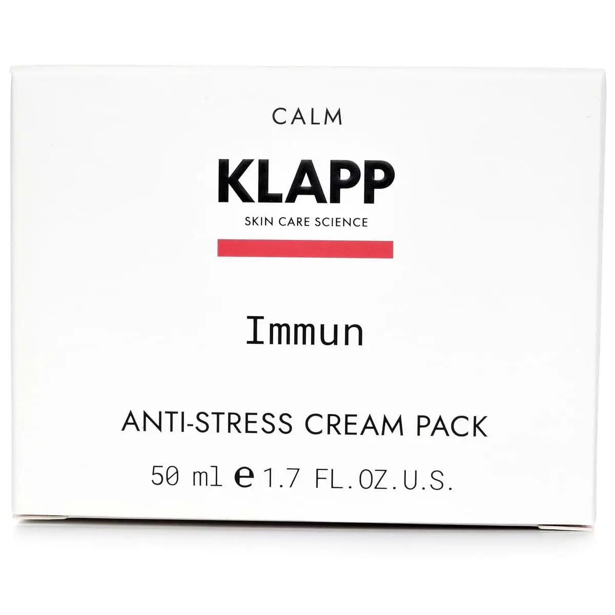 Крем-маска «Анти-стресс» для лица / Anti-Stress Cream Pack, Immun, Klapp (Клапп) - 50 мл