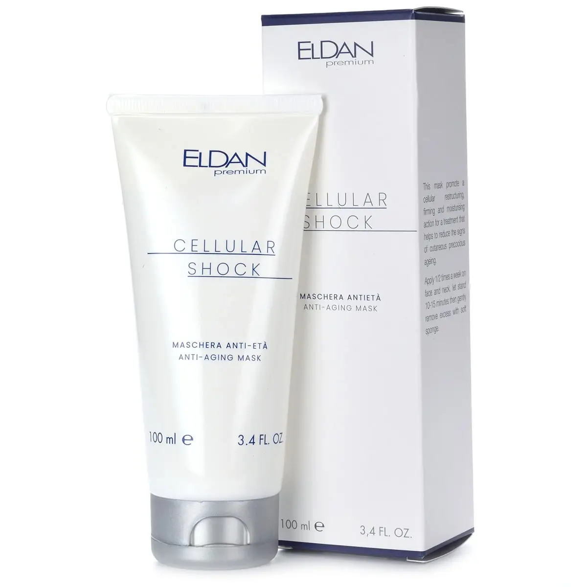 Anti-Age маска / Anti-Aging Mask, Cellular Shock, Premium, Eldan Cosmetics (Элдан косметика), 100 мл Anti-Age маска / Anti-Aging Mask, Cellular Shock, Premium, Eldan Cosmetics (Элдан косметика), 100 мл