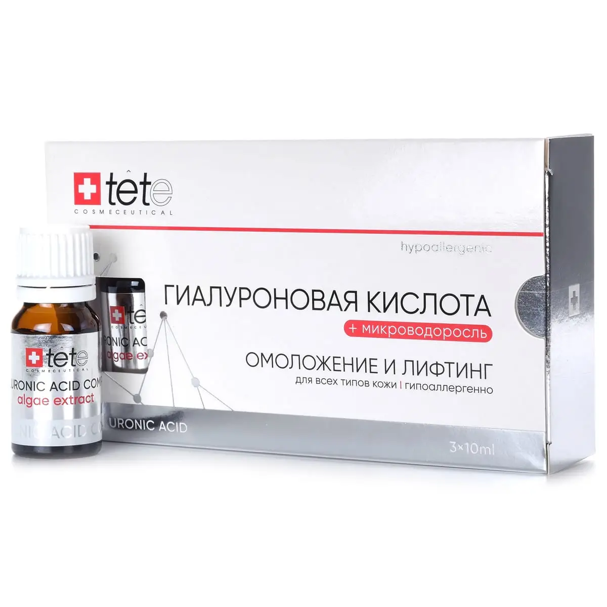 Гиалуроновая кислота + микроводоросль Tete, 30 мл