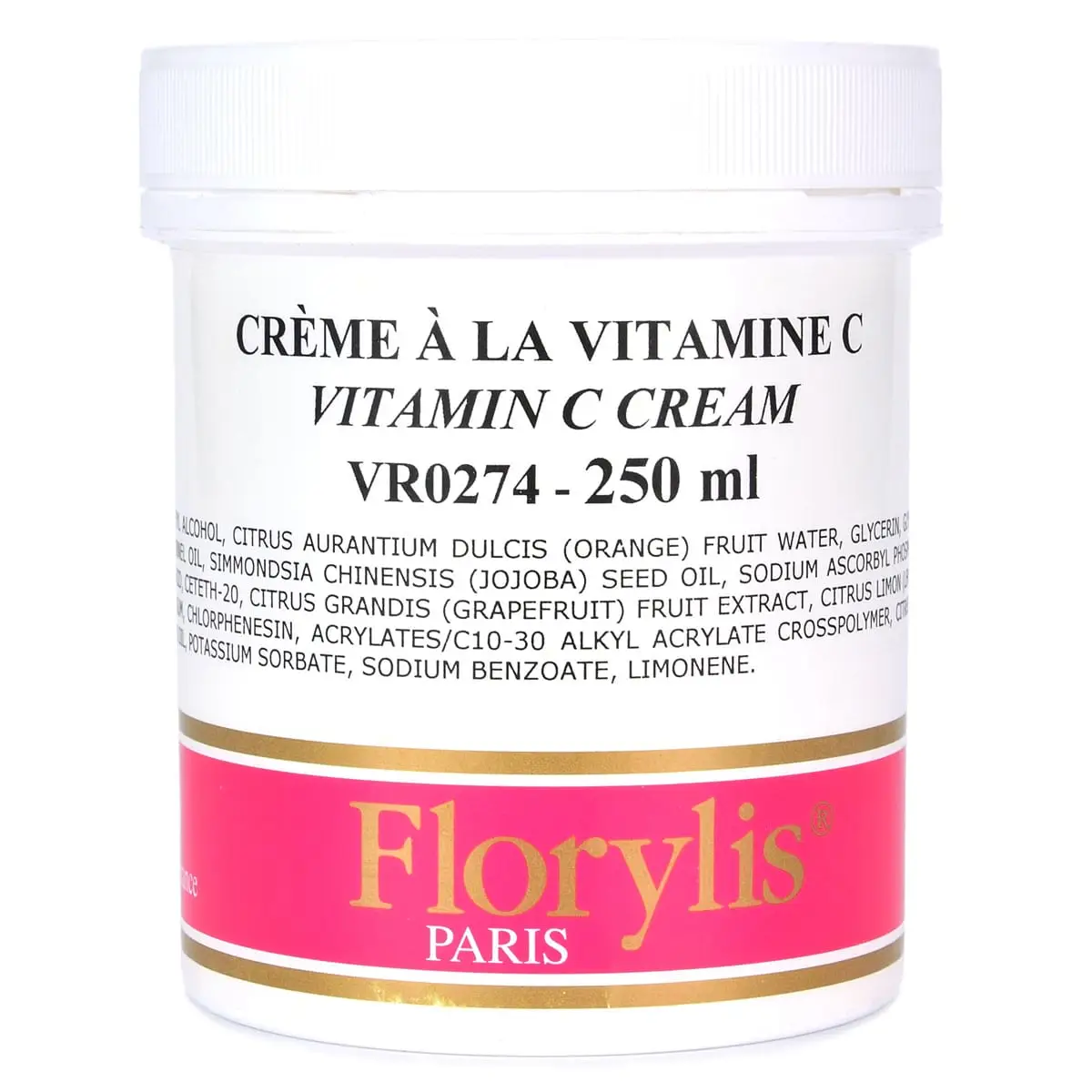 Крем с витамином С пролонгированного действия / Vitamin C Cream, Florylis (Флорилис) - 250 мл Крем с витамином С пролонгированного действия / Vitamin C Cream, Florylis (Флорилис) - 250 мл