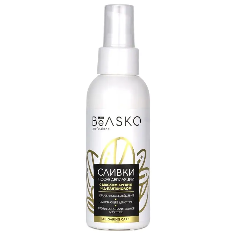 Сливки после депиляции с маслом Арганы и Д-пантенолом Shugaring Care BeASKO Skin - 100 мл Сливки после депиляции с маслом Арганы и Д-пантенолом Shugaring Care BeASKO Skin - 100 мл