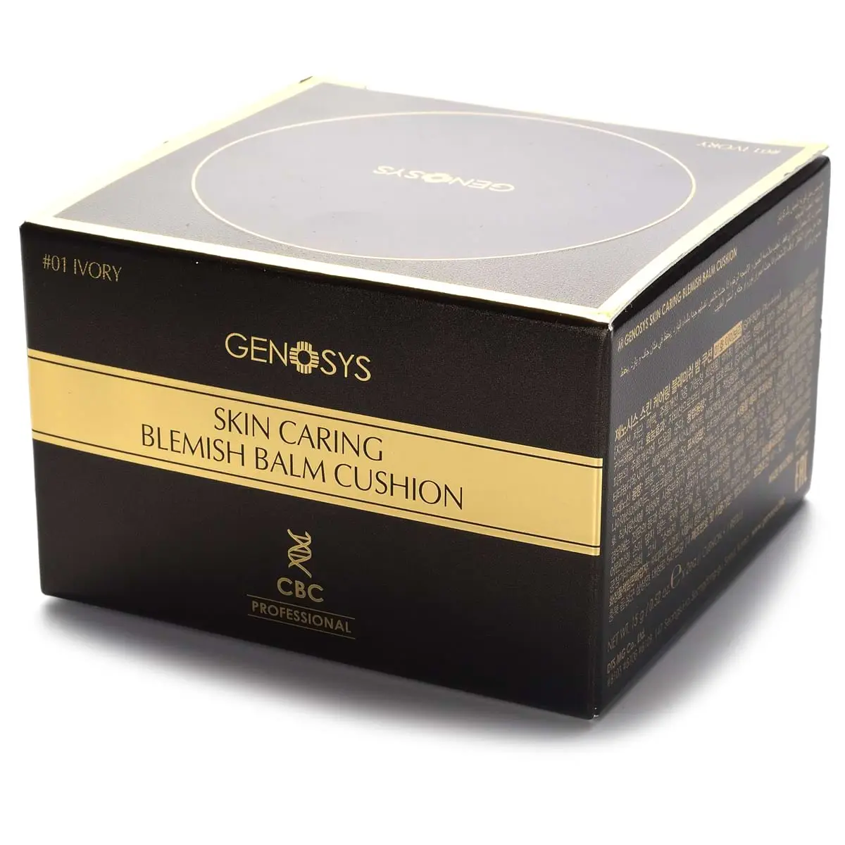 Ухаживающий BB-кушон с тонирующим эффектом Ivory / Skin Caring Blemish Balm Cushion 01 Ivory, Genosys (Генозис) - 15 + 15 гр