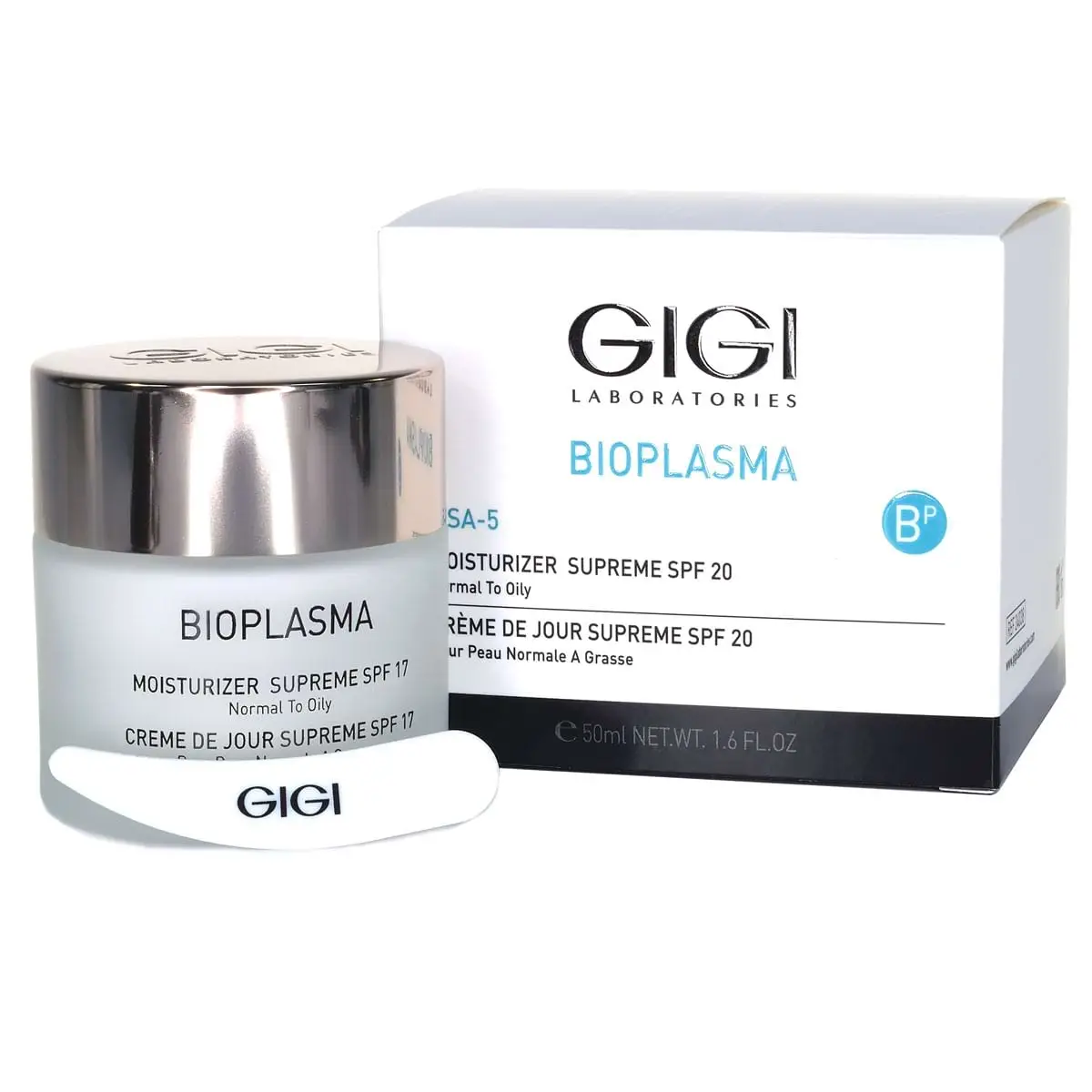 Крем увлажняющий для жирной кожи с SPF 20 / Moist Supreme SPF 20, Bioplasma, GiGi (Джи Джи) - 50 мл Крем увлажняющий для жирной кожи с SPF 20 / Moist Supreme SPF 20, Bioplasma, GiGi (Джи Джи) - 50 мл