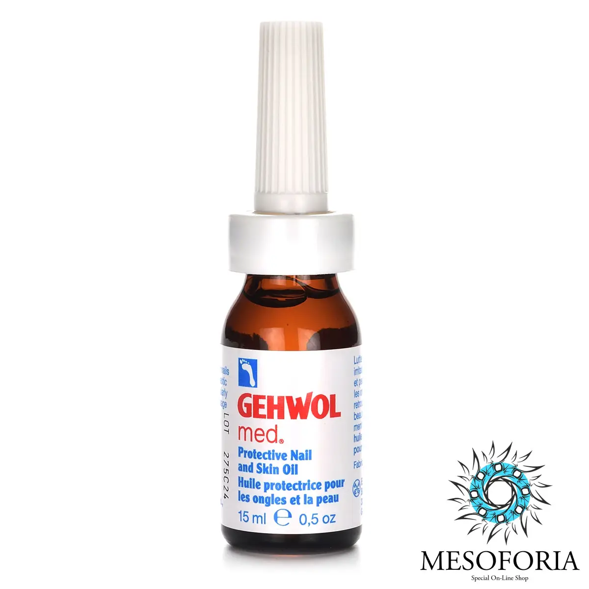 Масло для защиты ногтей и кожи / Med Protective Nail And Skin Oil, Gehwol (Геволь), 15 мл